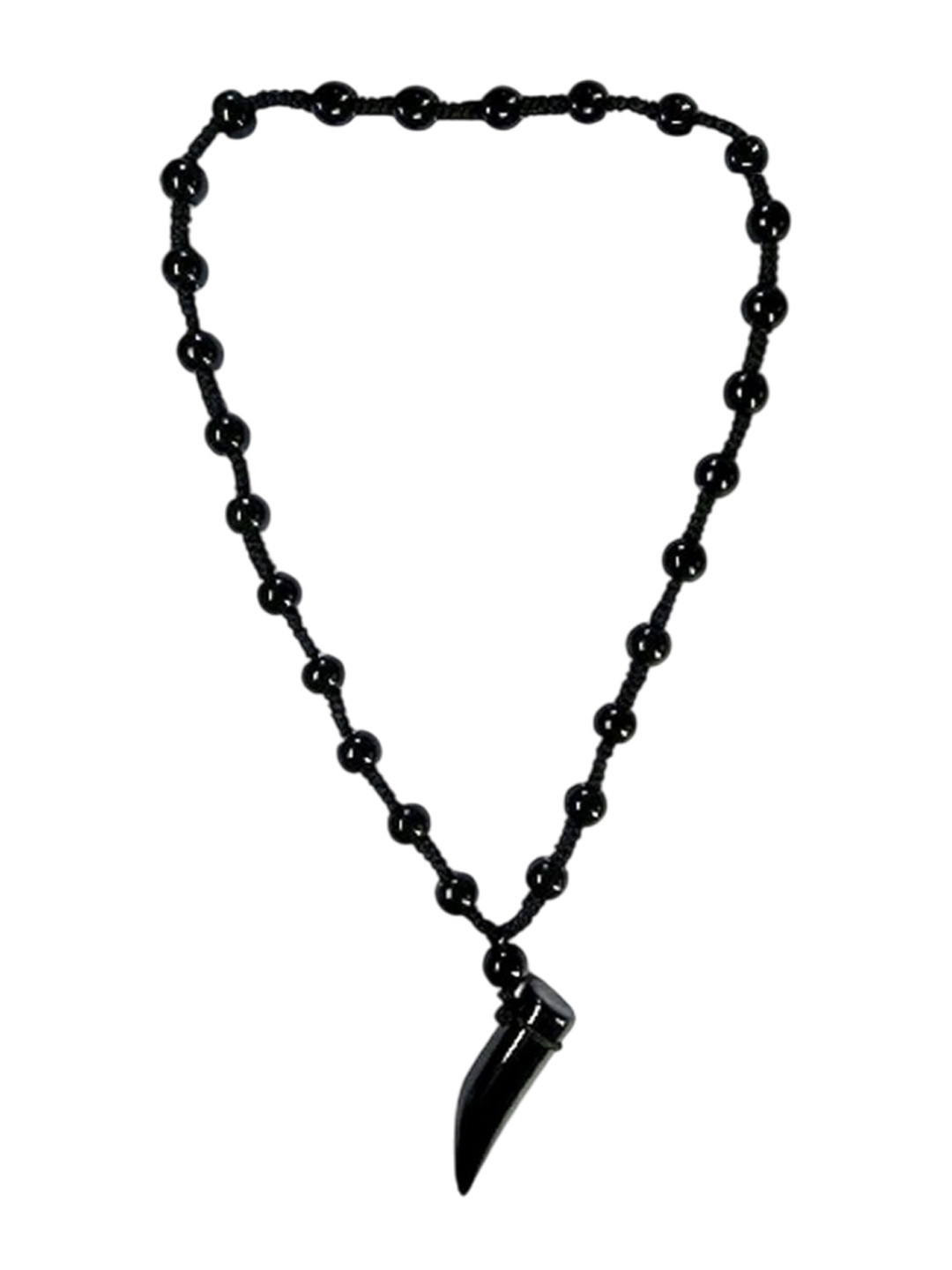 Lila Unisex Elephant Tusk Pendant With Chain