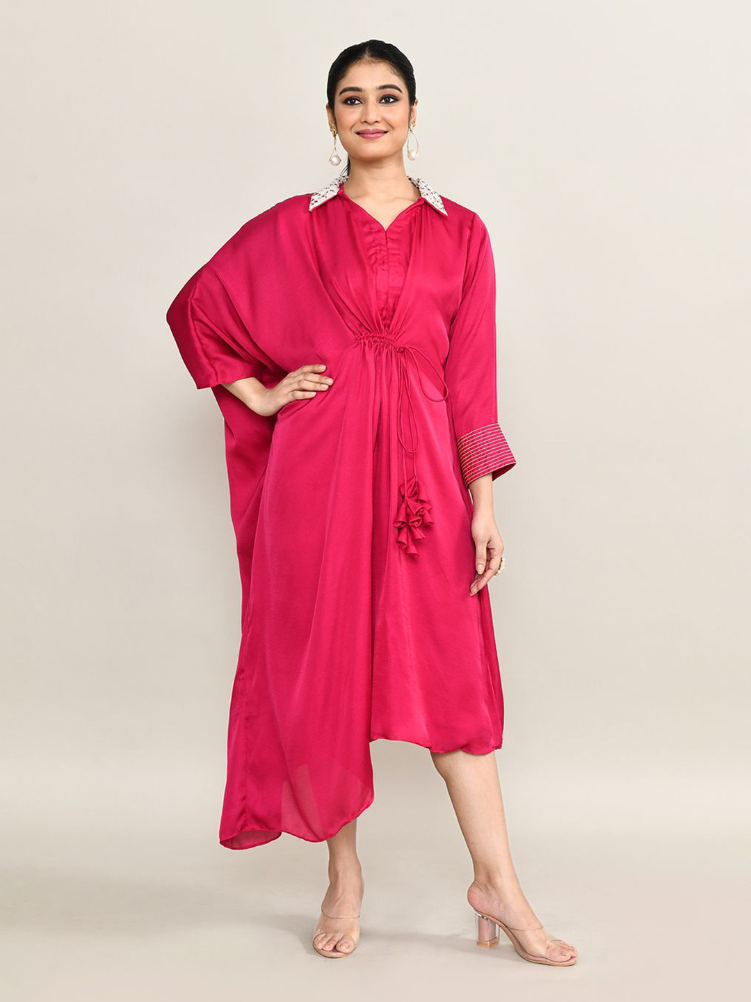 The Maple Kaftan Maxi Dress