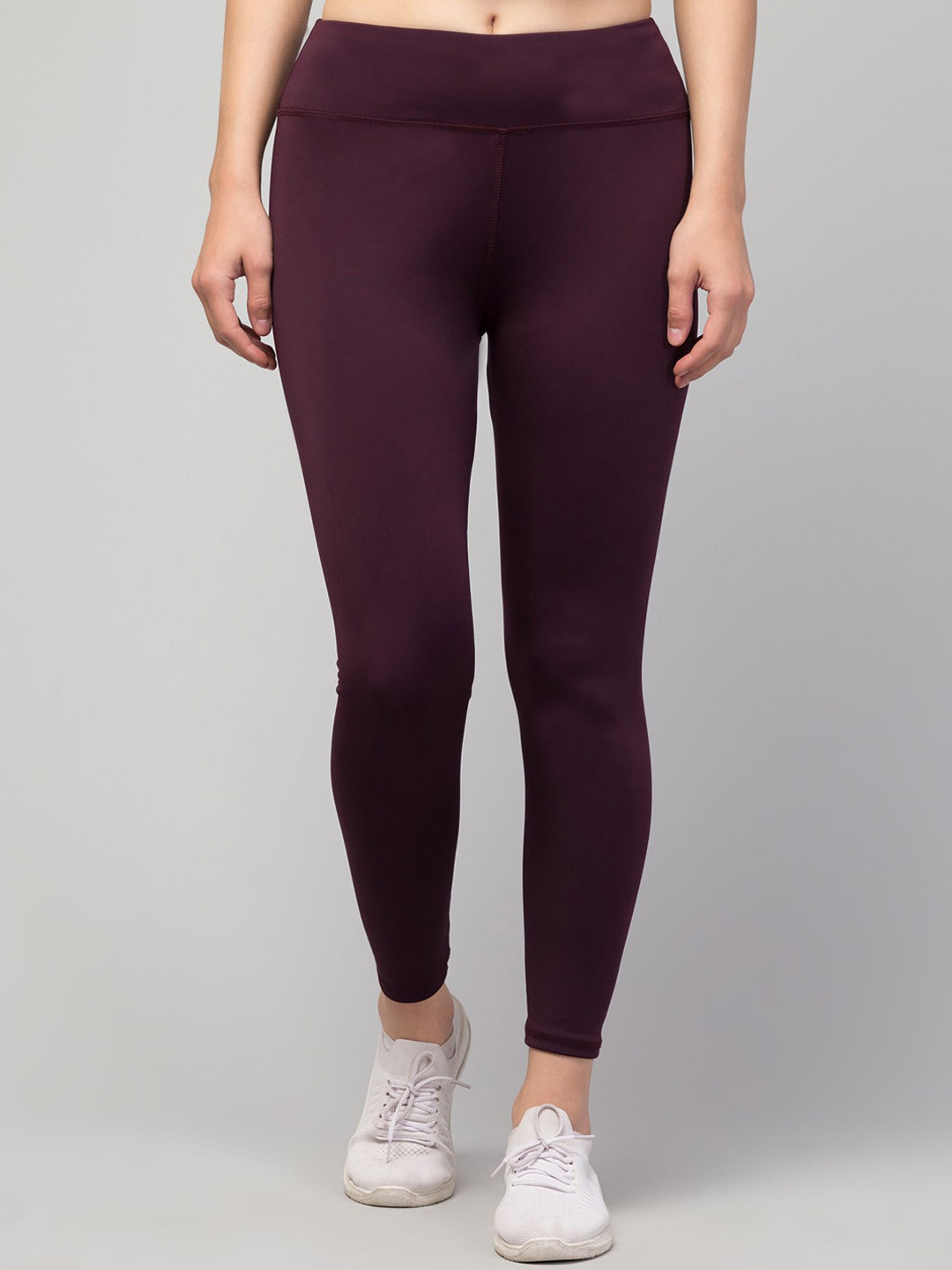 ULLAS Women High-Rise Dry Fit Ankle Length Gym Tights