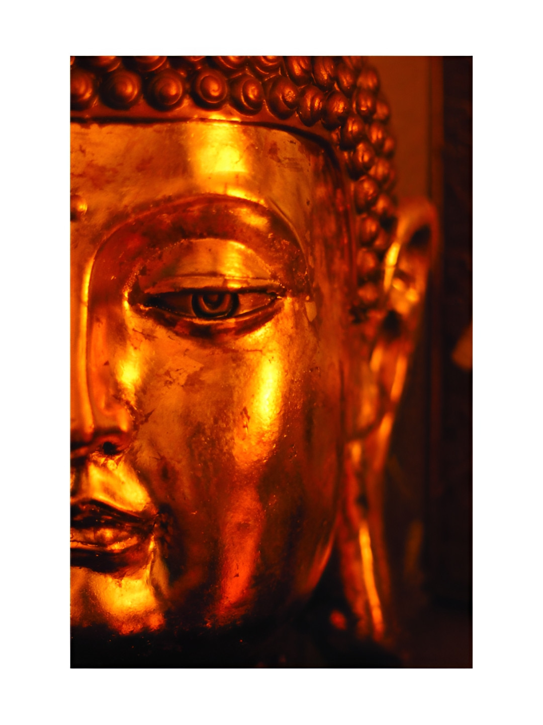 Inephos Buddha Canvas Wall Rectangle Paintings Wall Art -24 x 35 In