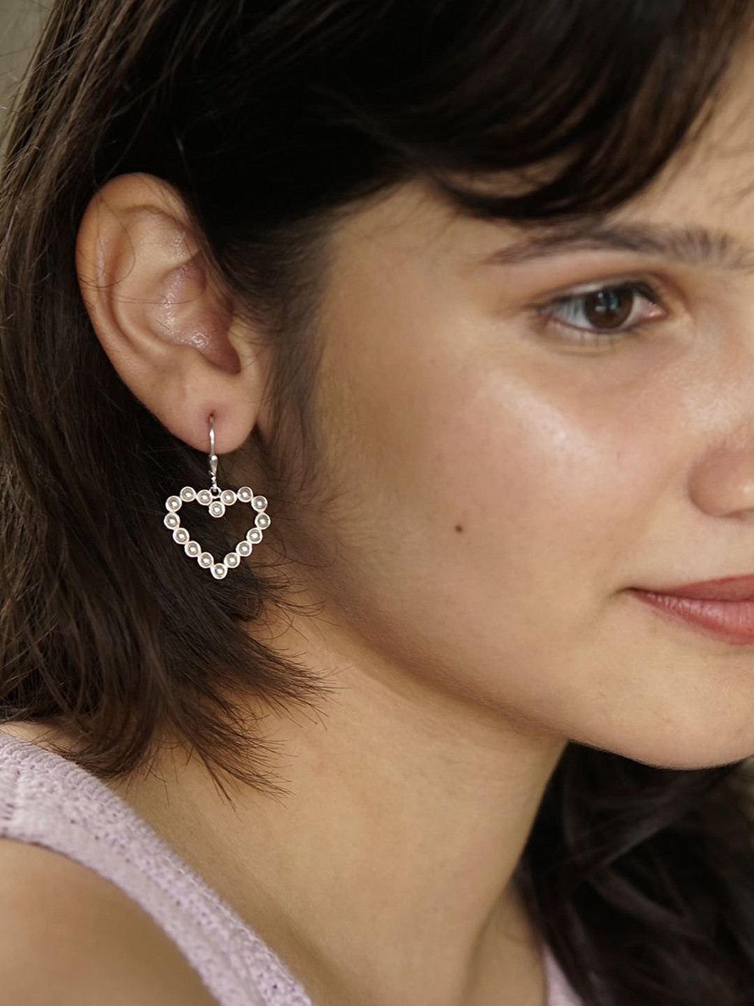 House of Aadyaa 925 Sterling Silver Classic Hoop Earrings