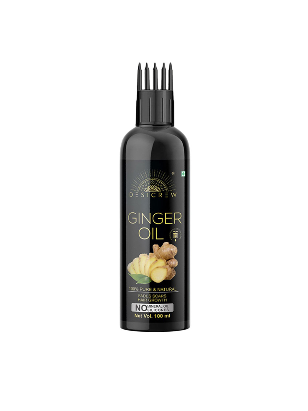 Desi Crew 100% Pure & Natural Ginger Hair Oil For Hair Growth - 100 ml