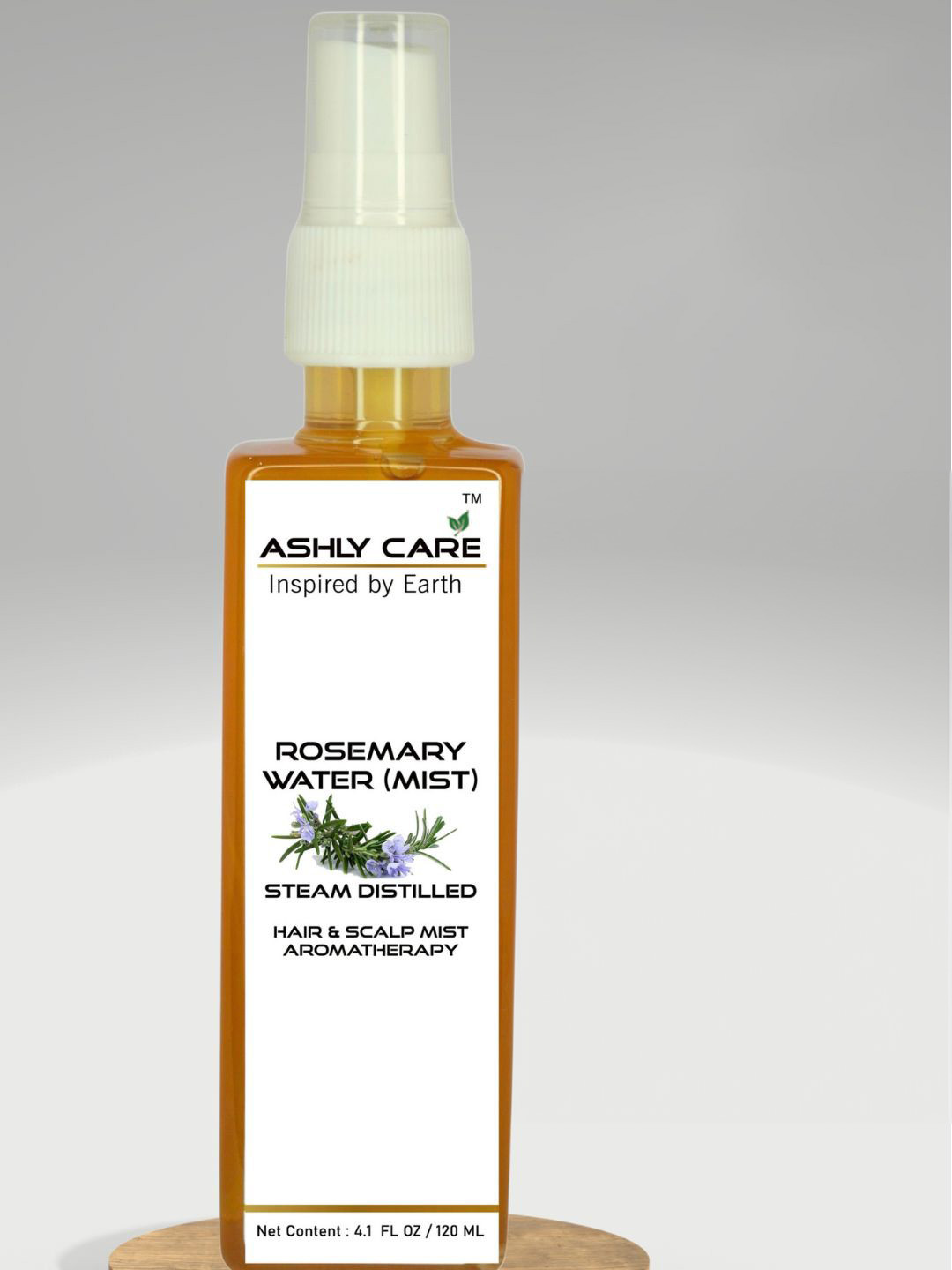 ASHLY CARE Rosemary Water Hair Spray For Healthy Hair Growth - 100 ml