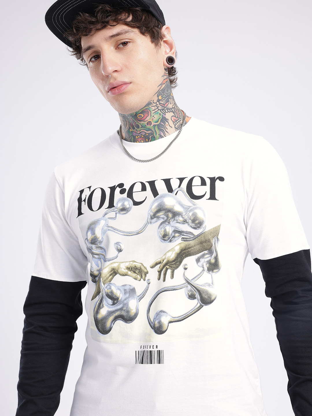 Glitchez Doctor Sleeves Graphic & Typography T-shirt