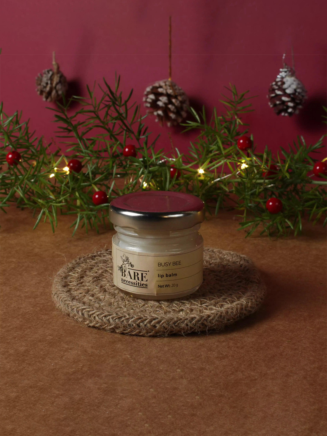 Bare Necessities 100% Natural Busy Bee Lip Balm- 20 g