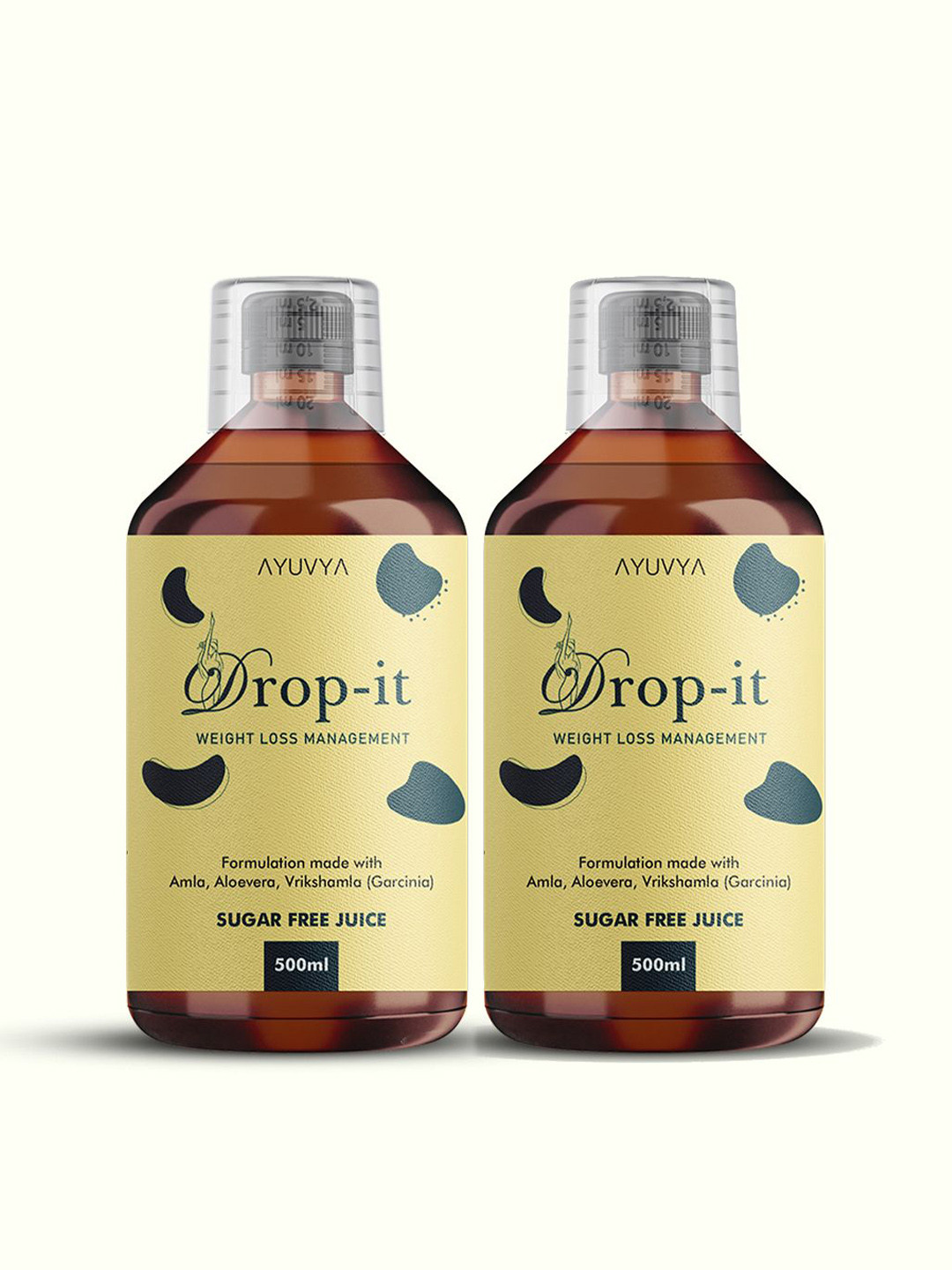Ayuvya Set of 2 Drop-it Juice For Fat Burner Support Weight Loss & Improve Digestion-500ml