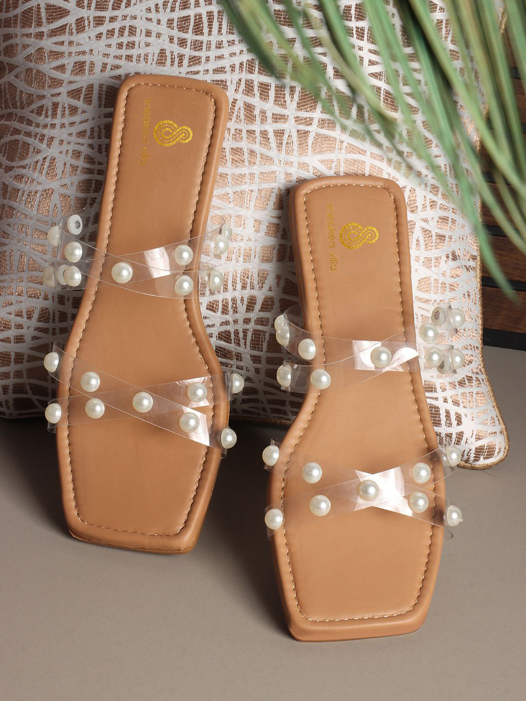 sneakers villa Women Open Toe Flats