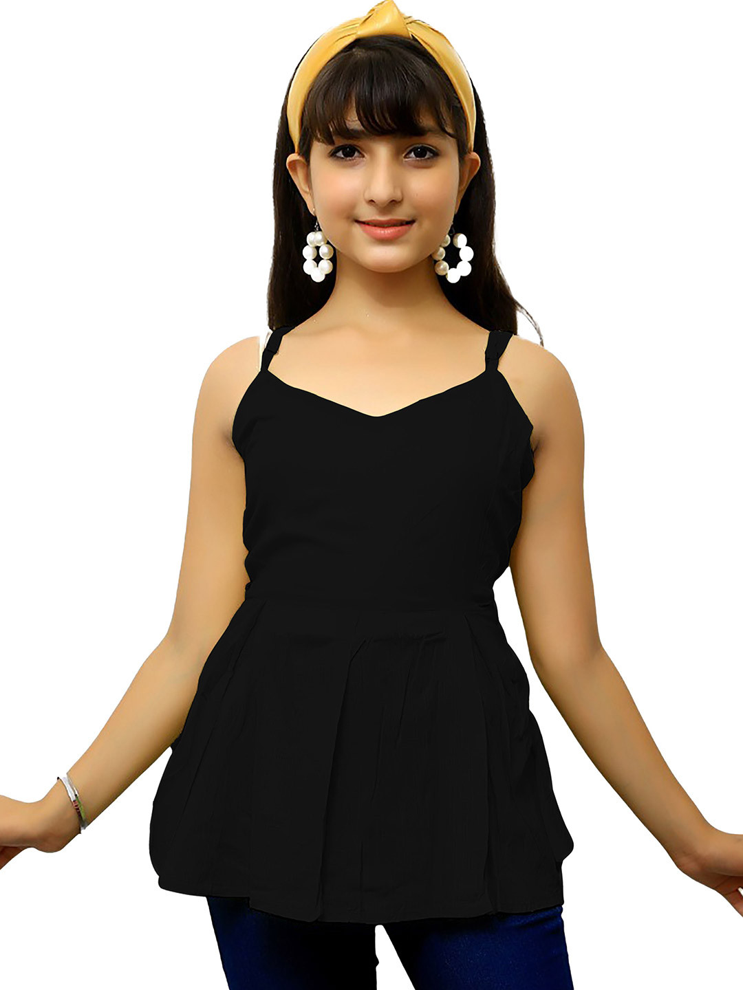 FELLAMO Girls A-Line Top