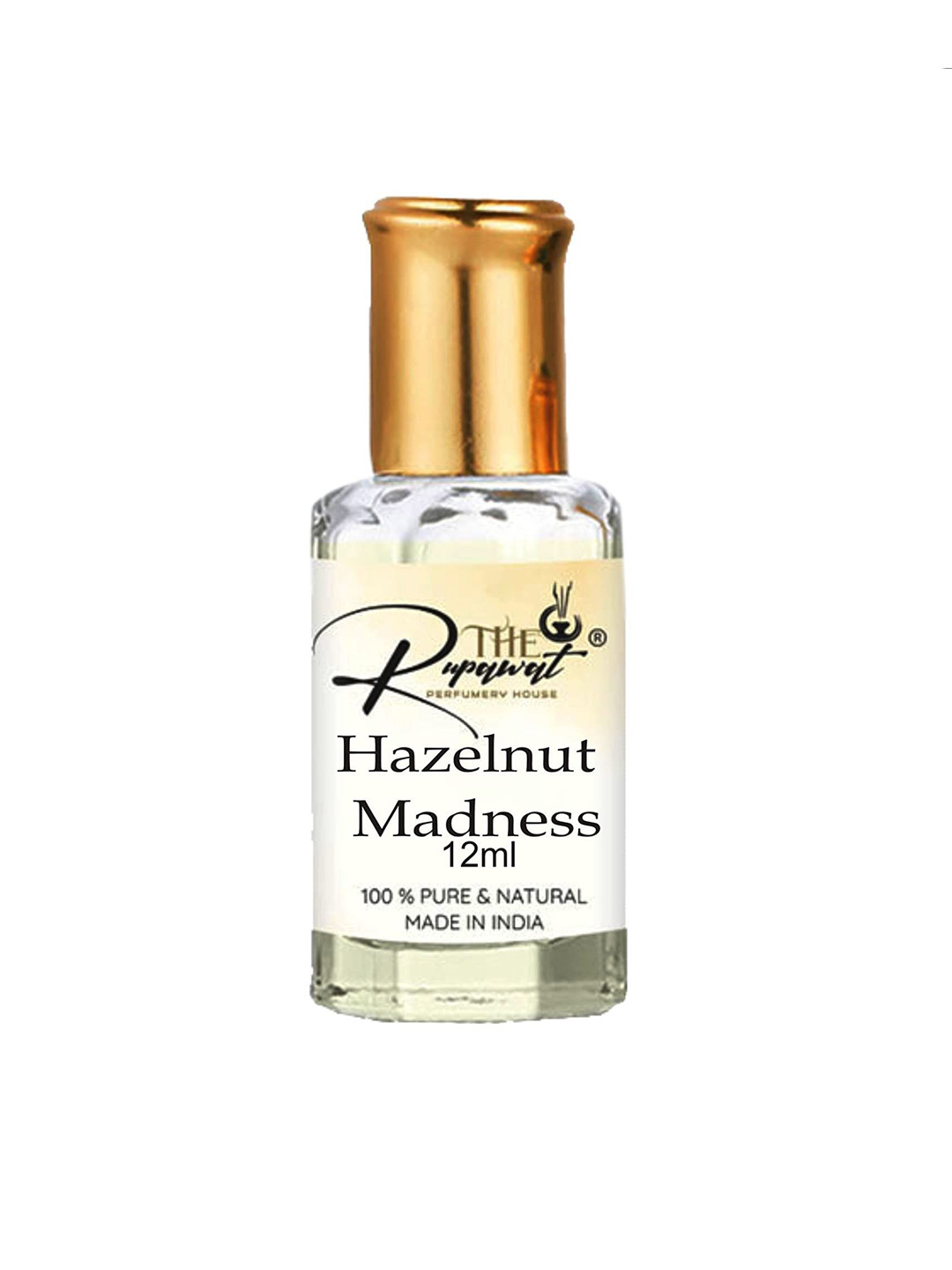 THE RUPAWAT Perfumery House Hazelnut Madness Pure & Natural Alcohol Free Attar - 12ml