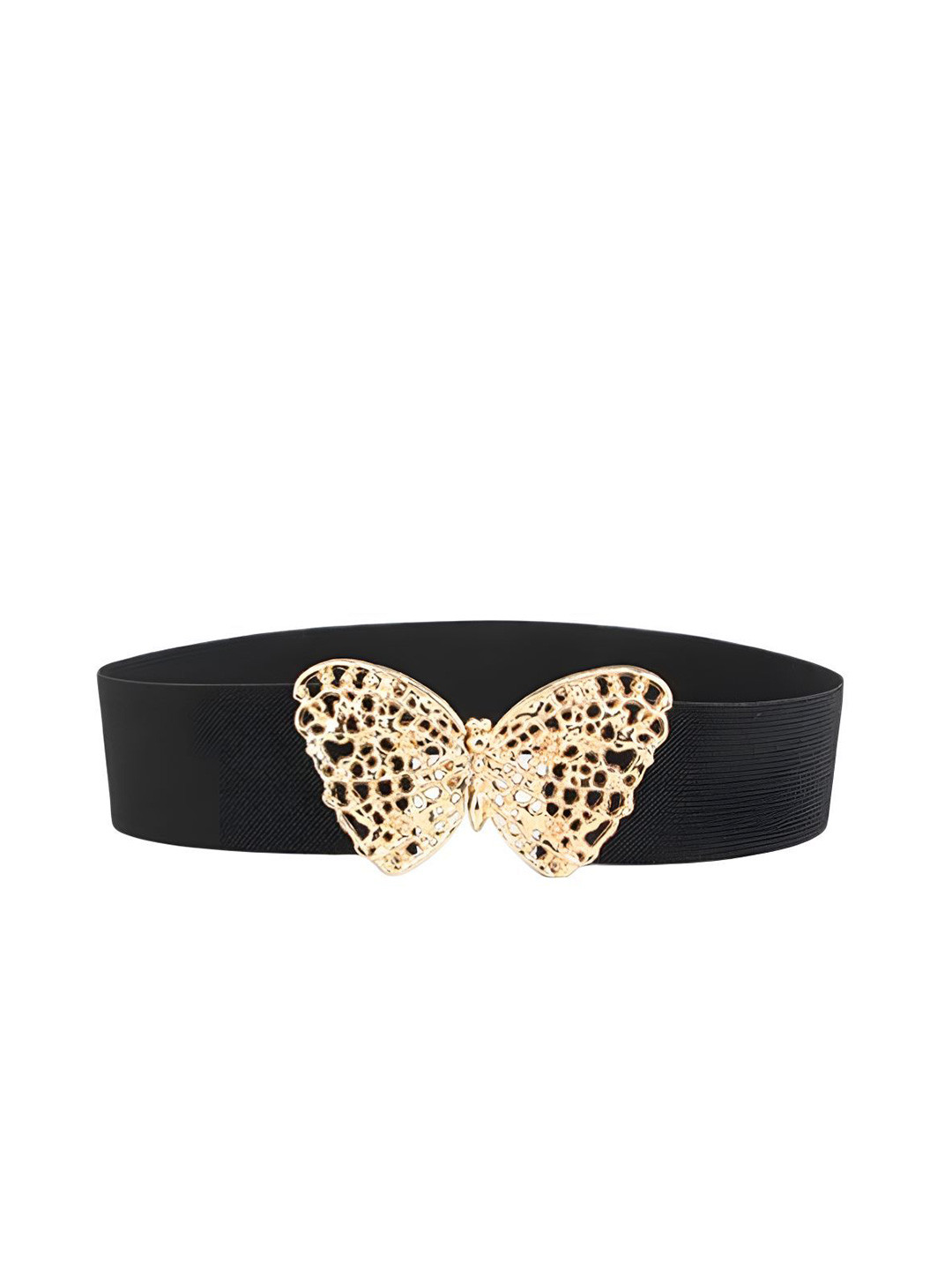 SYGA Women Stretchable Waist Belt With Butterfly Design Buckle