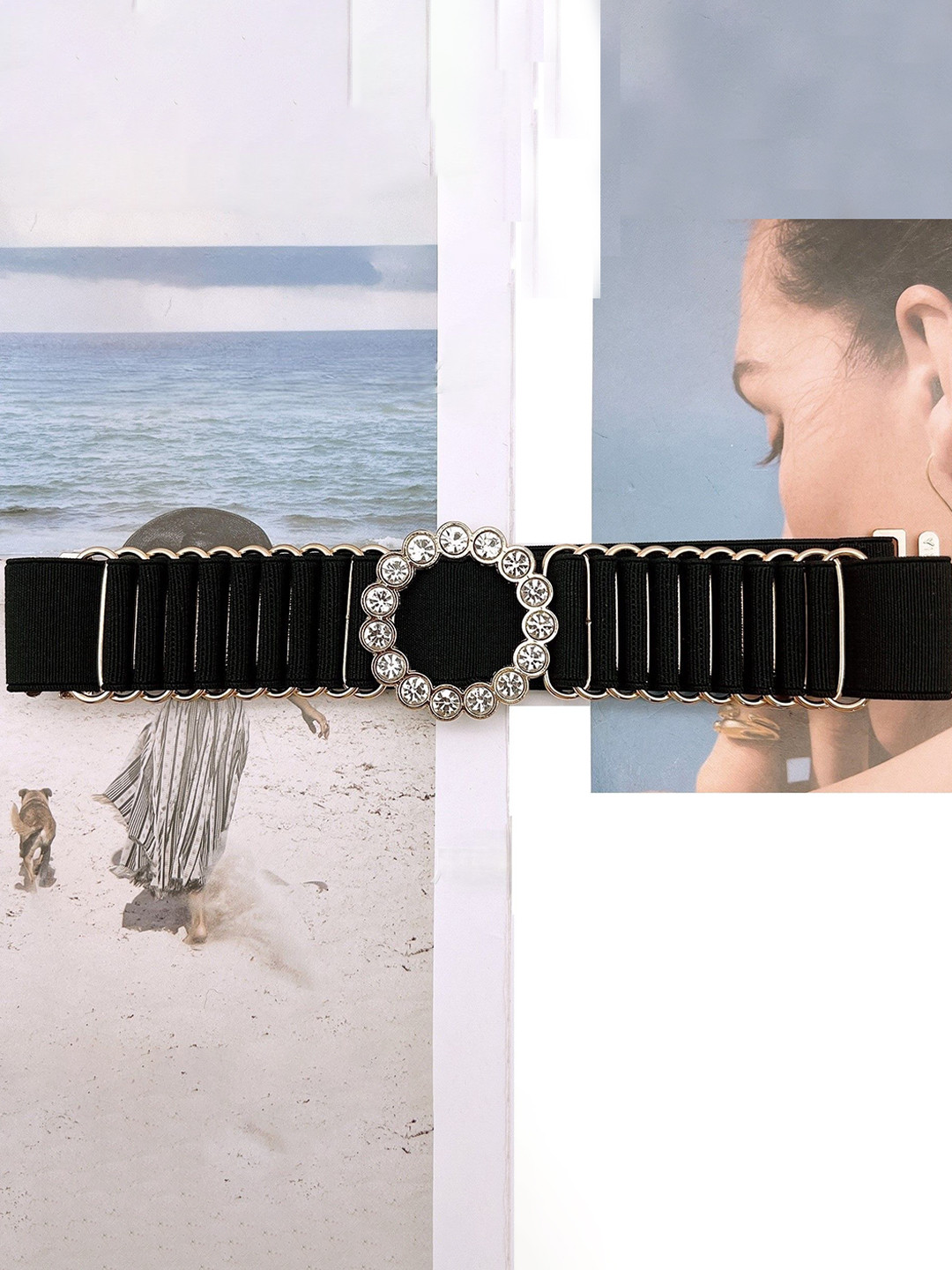 SYGA Women Fashionable Elastic Belt