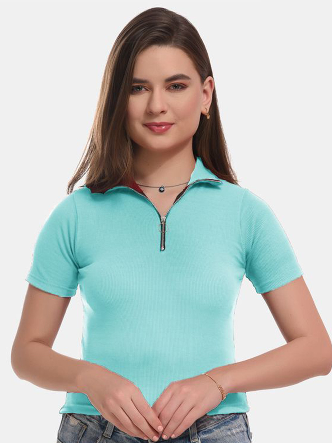 Narsingha Dreams Cotton Regular Fit Crop Top