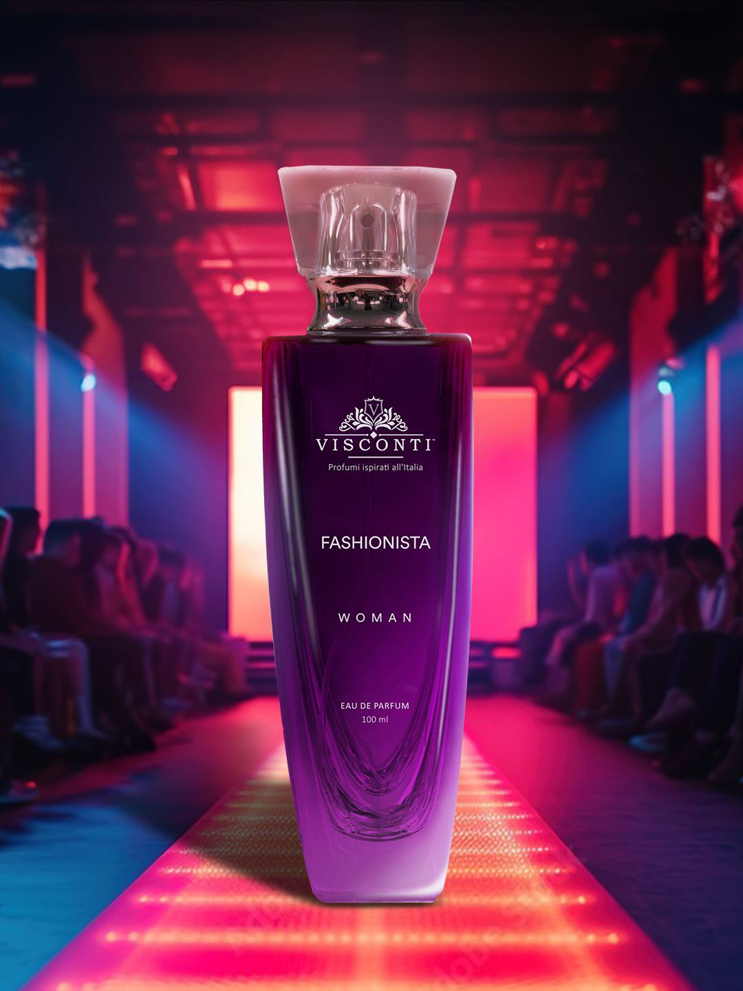VISCONTI Fashionista Long Lasting & Anti Stain Eau De Parfum- 100 ml