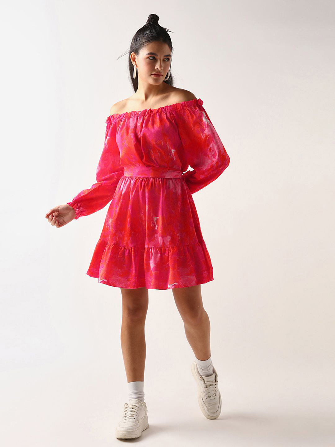 Bewakoof Women All Over Printed Dress