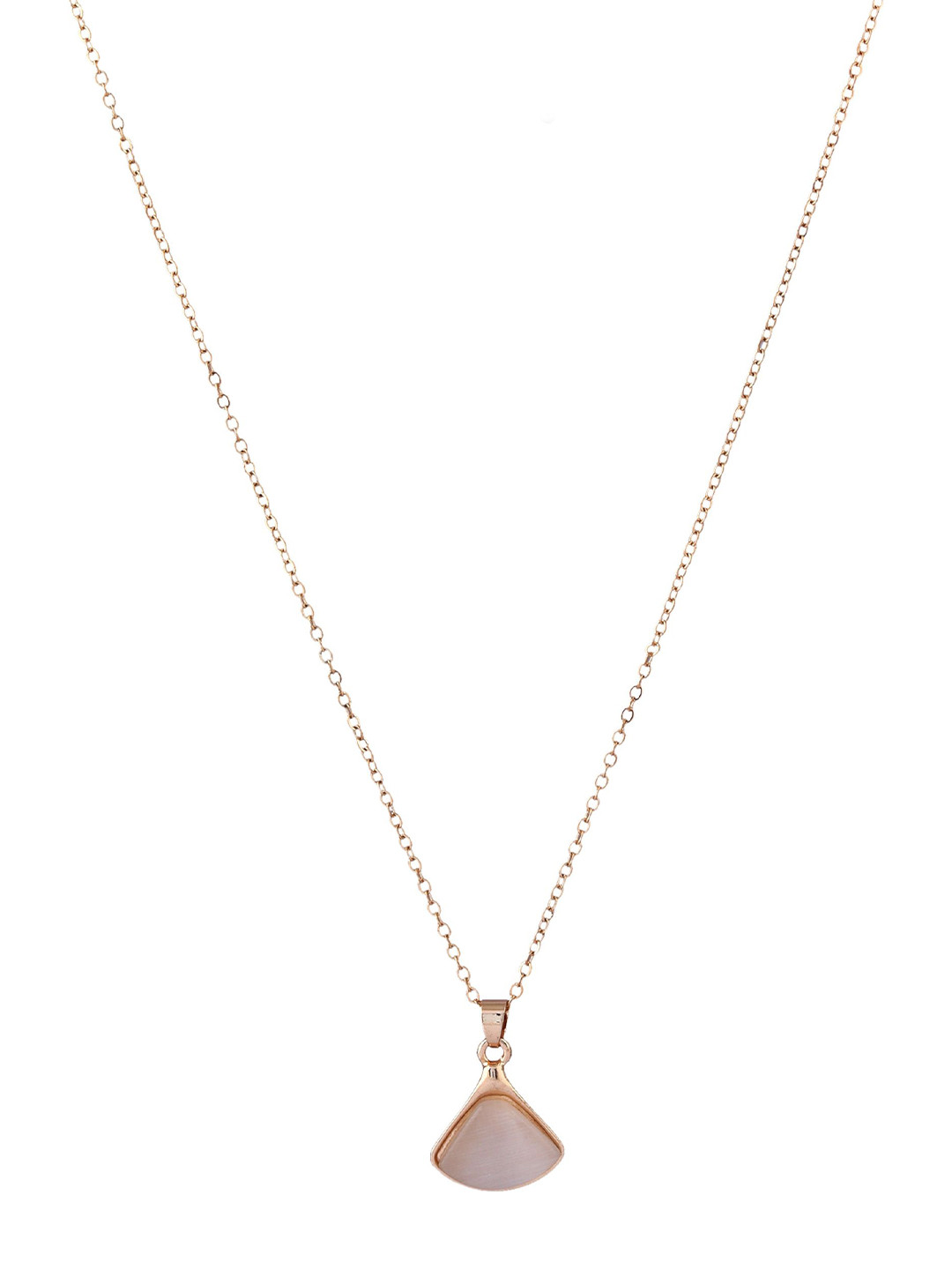 DESTINY JEWELS Gold Plated Pendant With Chain