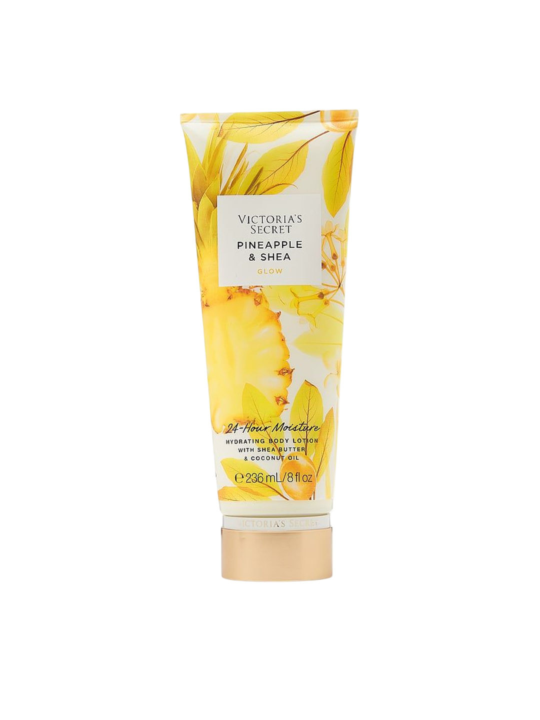Victoria's Secret Pineapple Shea Glow Natural Beauty Hydrating Body Lotion- 236 ml