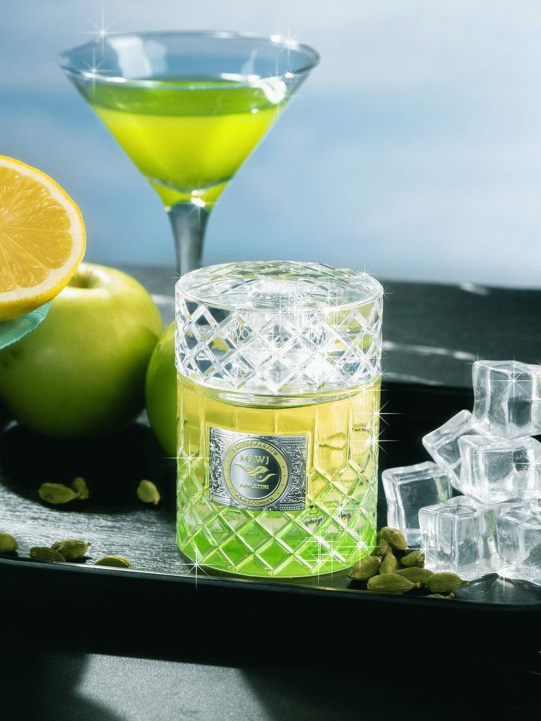 Paris Corner Perfumes Mawj Appletini Long Lasting Eau De Parfum - 100 ml