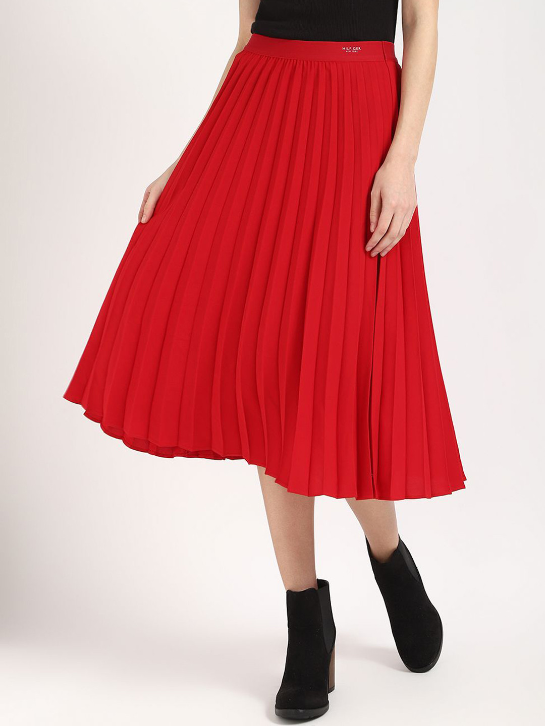 Tommy Hilfiger Women Flared Midi Skirt