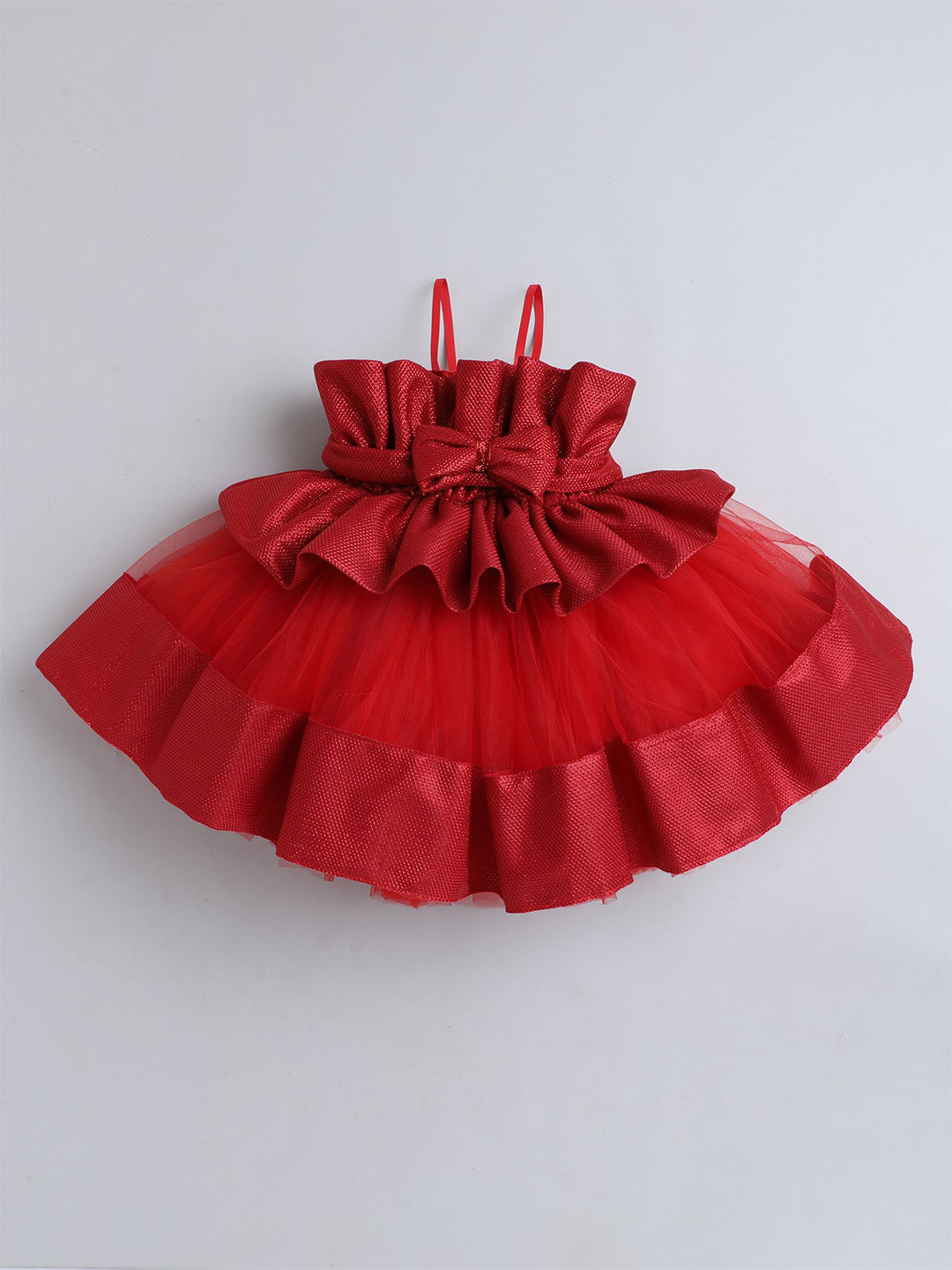 TINY MINY ME Girls Satin Sleeveless Dress