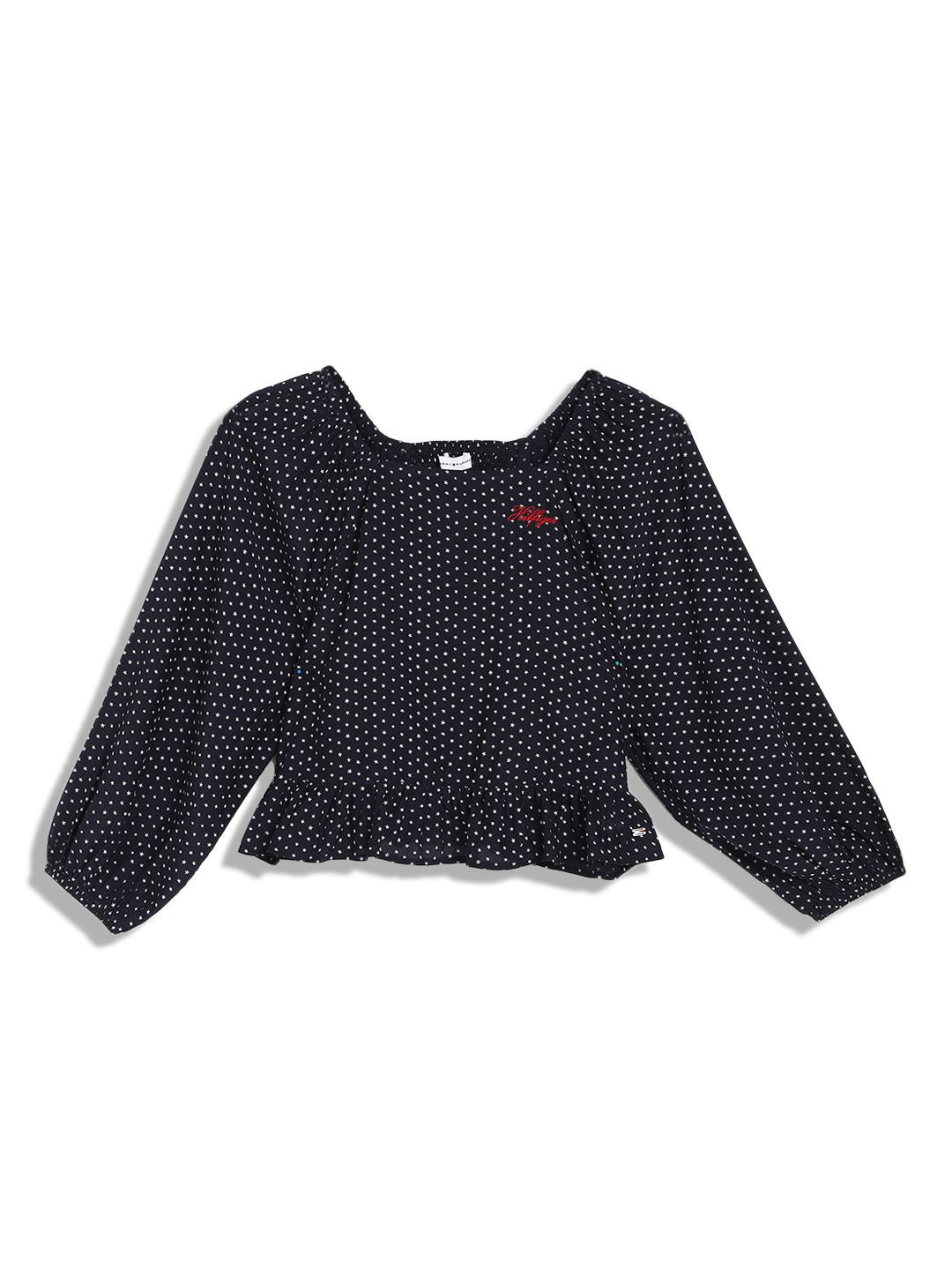 Tommy Hilfiger Girls Conversational Star Printed Top