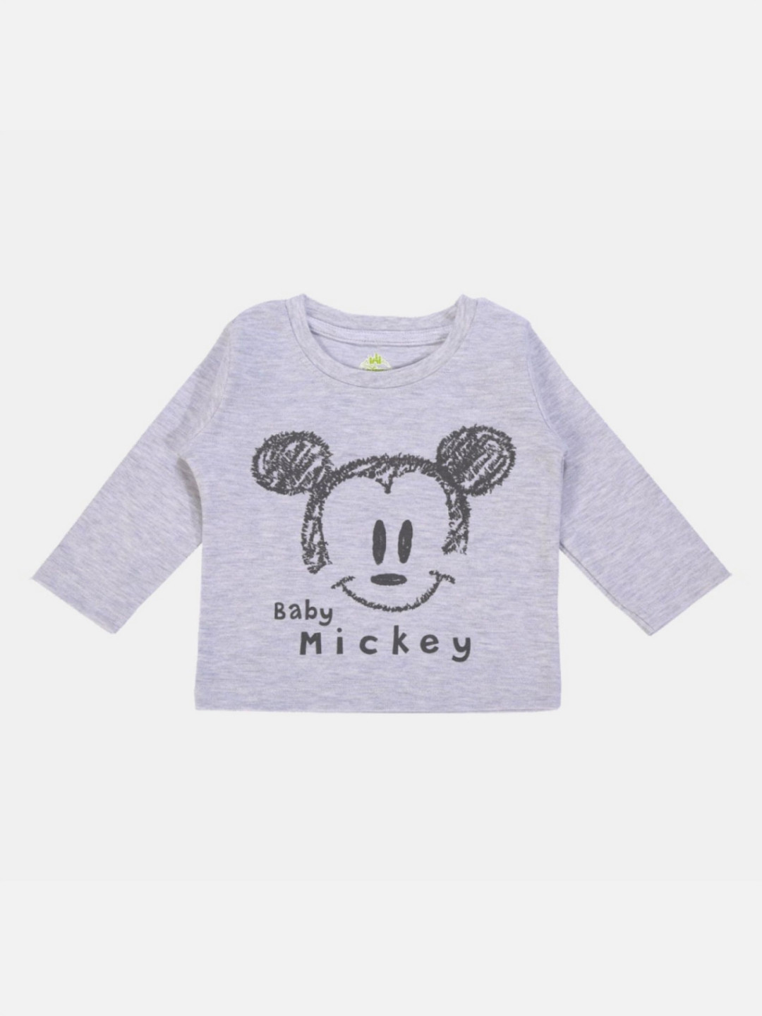 Bodycare Boys Typography Printed Round Neck Cotton Mickey Mouse T-shirt