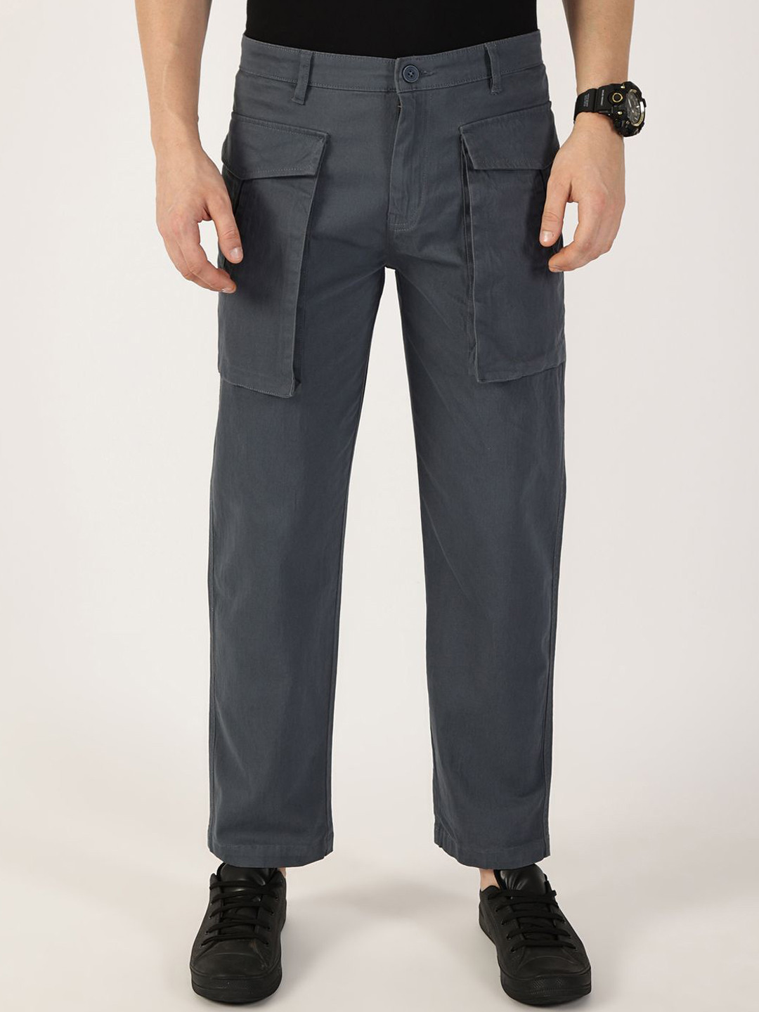 Thomas Scott Men Smart Cargos Trousers