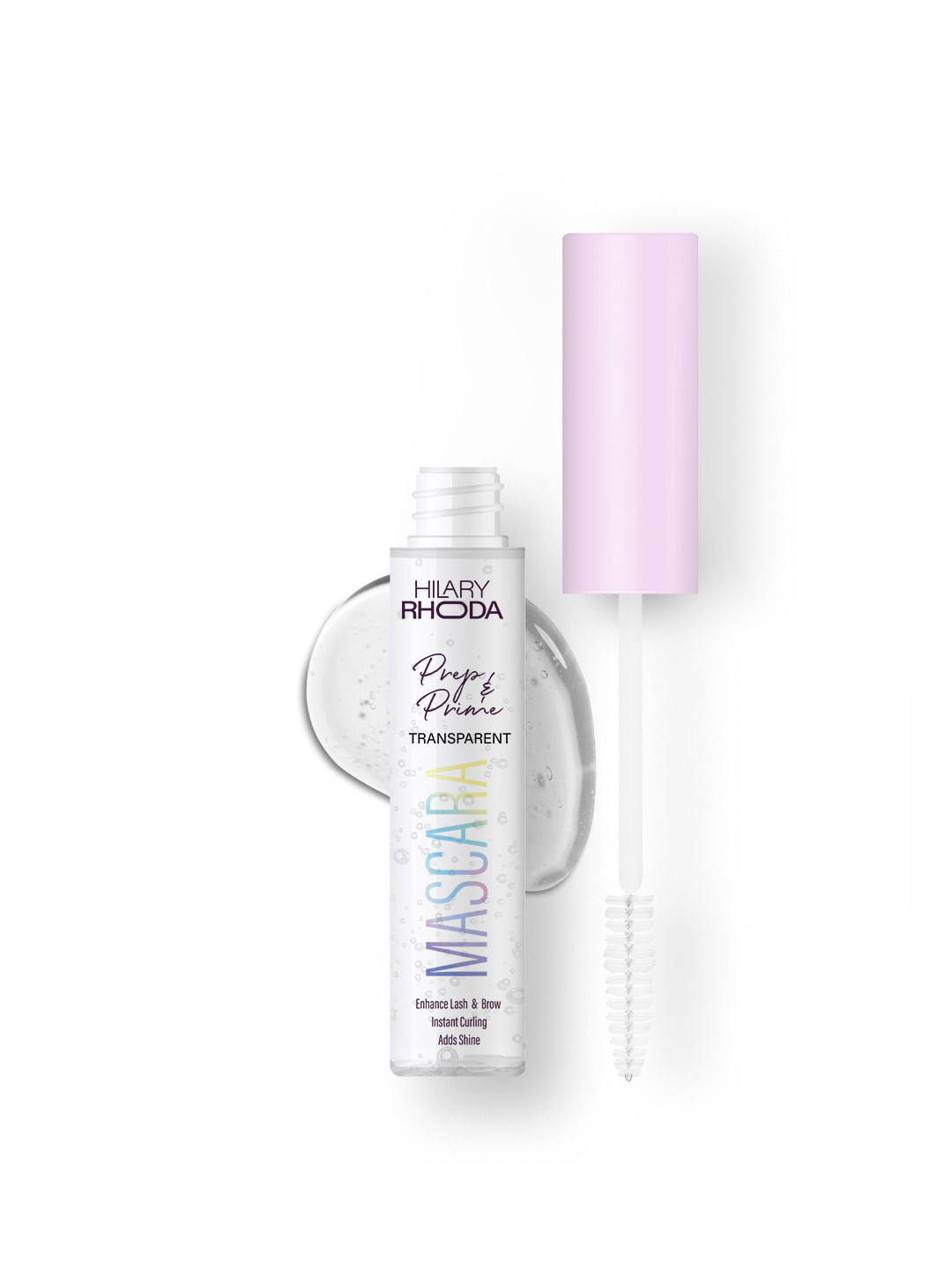 Hilary Rhoda Prep & Prime Transparent Glossy & Shiny Mascara Enhances Lash & Curls- 10 ml