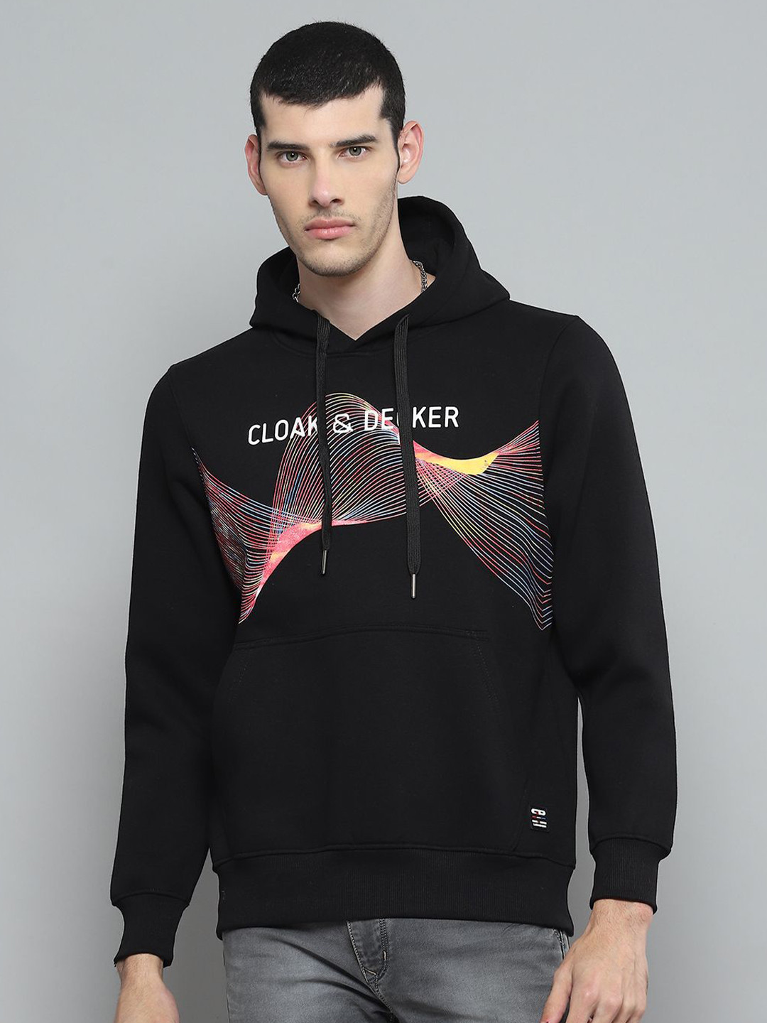 Cloak & Decker Men Hooded Pullover Sweatshirt