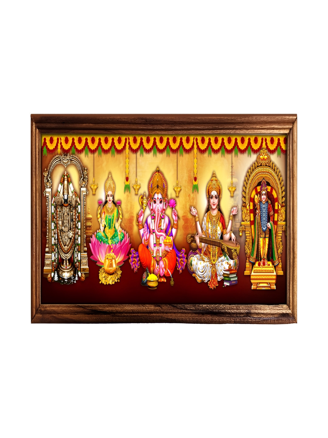 EMPEROR ART GALLERY Brown Wooden Wall Photo Frame