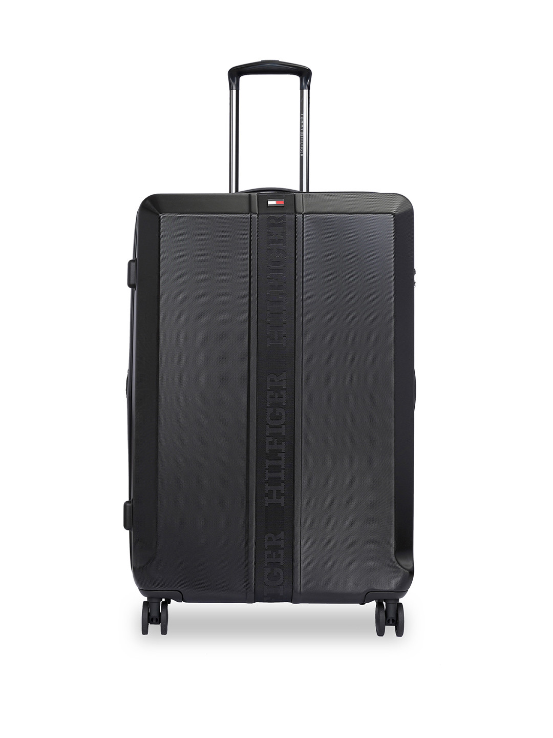 Tommy Hilfiger Arbor Textured Hard-Sided Large Trolley Bag