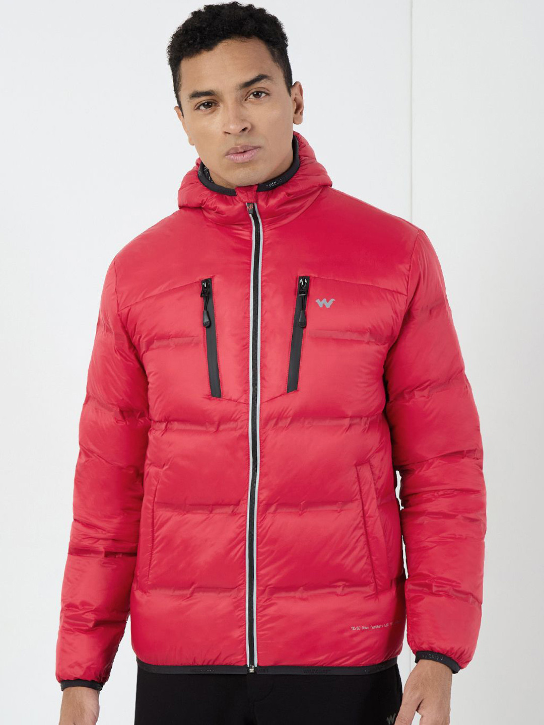 Wildcraft Men BONDED DOWN EXTR Hooded Solid Casual Puffer Lightweight Jacket