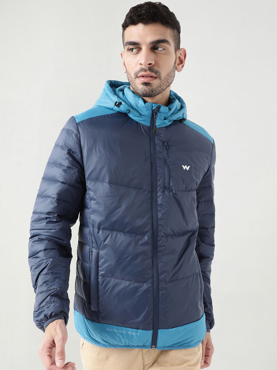 Wildcraft Men M Sub Zero Down Jack Hooded Solid Casual Puffer Lightweight Jacket