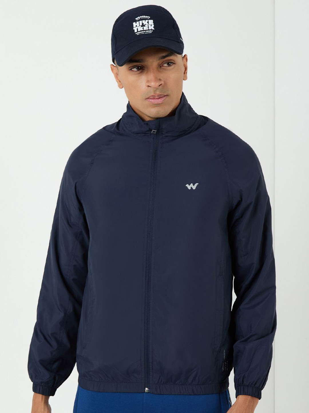 Wildcraft Men M Outdoor Windcht WO Mock Collar Solid Casual Bomber Lightweight Jacket