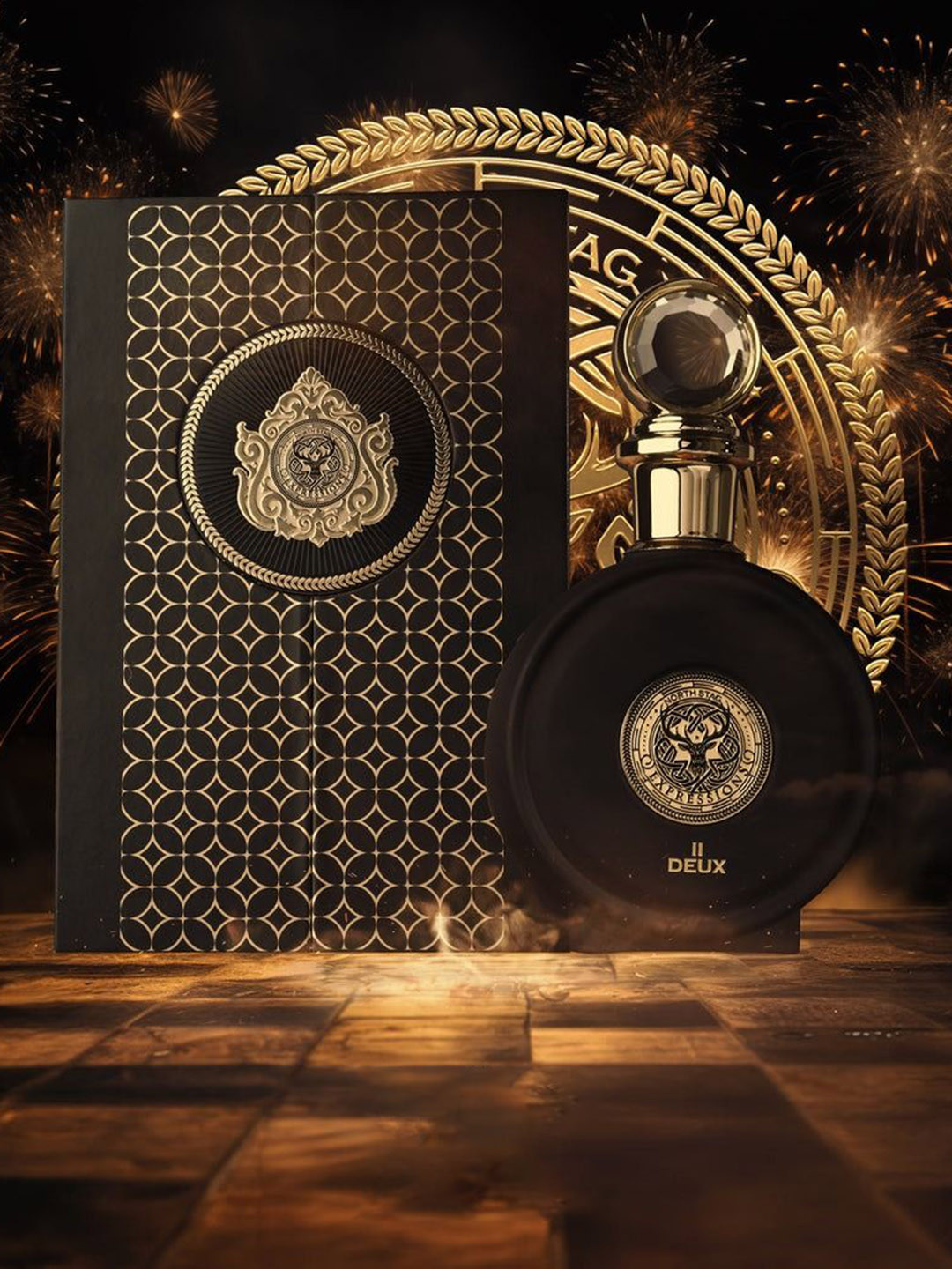 Paris Corner Perfumes Deux  II North Stag Expressions Long Lasting Eau De Parfum - 100 ml