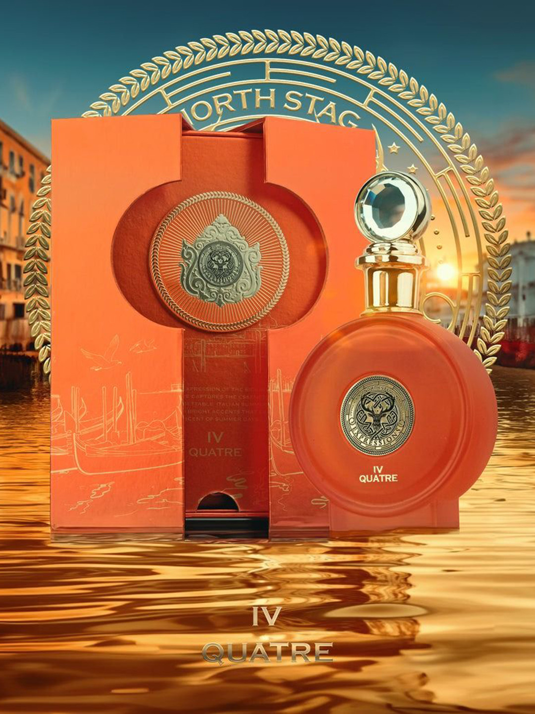 Paris Corner Perfumes Expressions IV Quatre Long Lasting Eau De Parfum- 100 ml