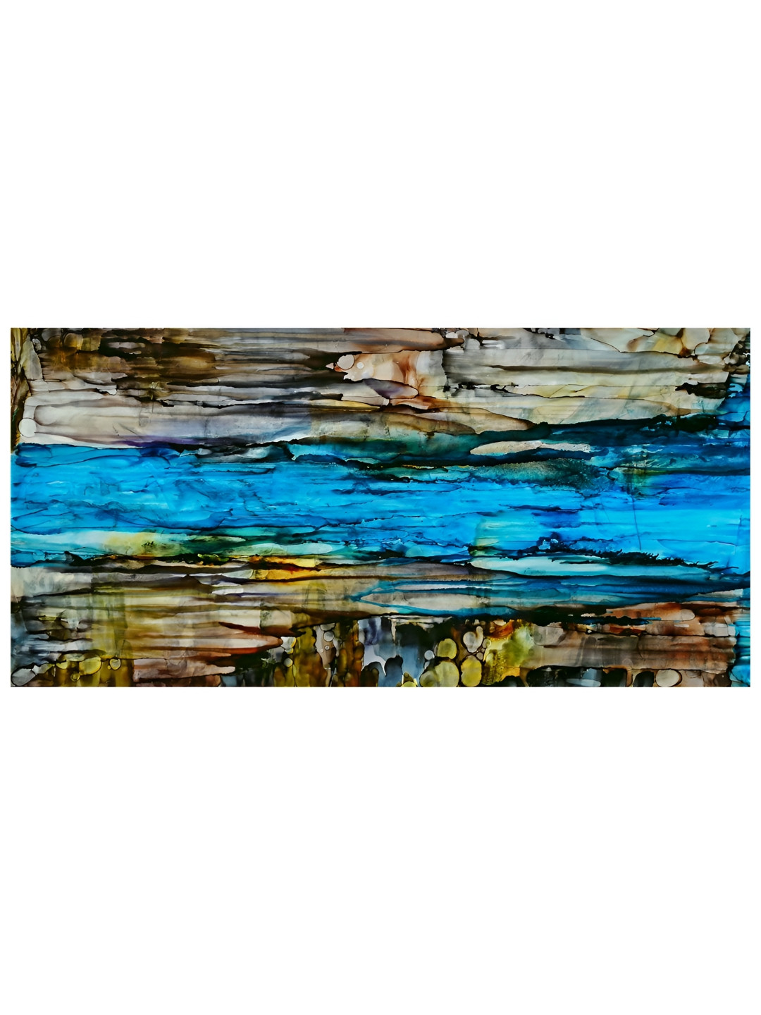 Inephos The Serene Lake Canvas Wall Rectangle Paintings Wall Art
