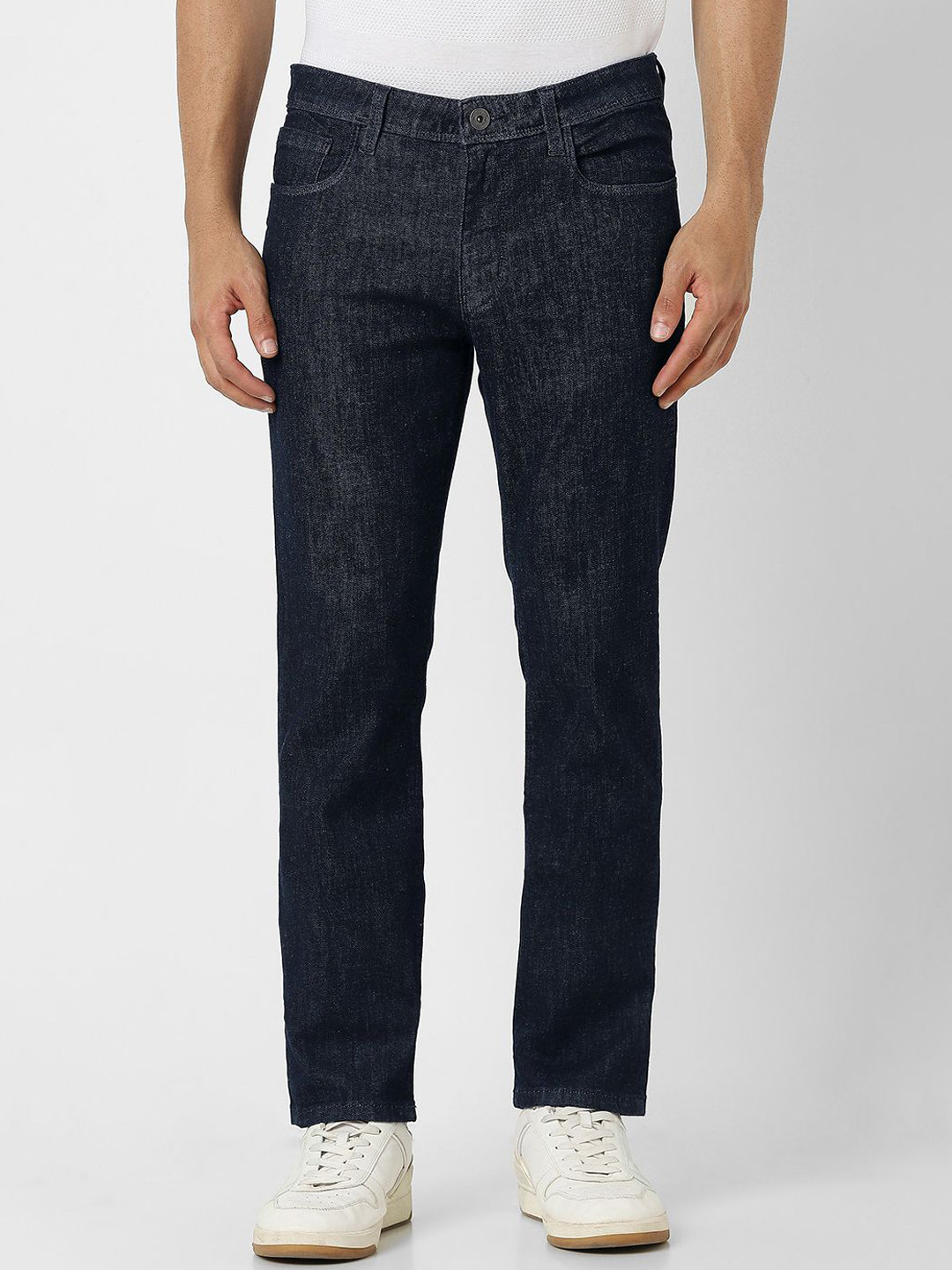 VAN HEUSEN DENIM LABS Men Slim FitMid-Rise  Cotton Jeans