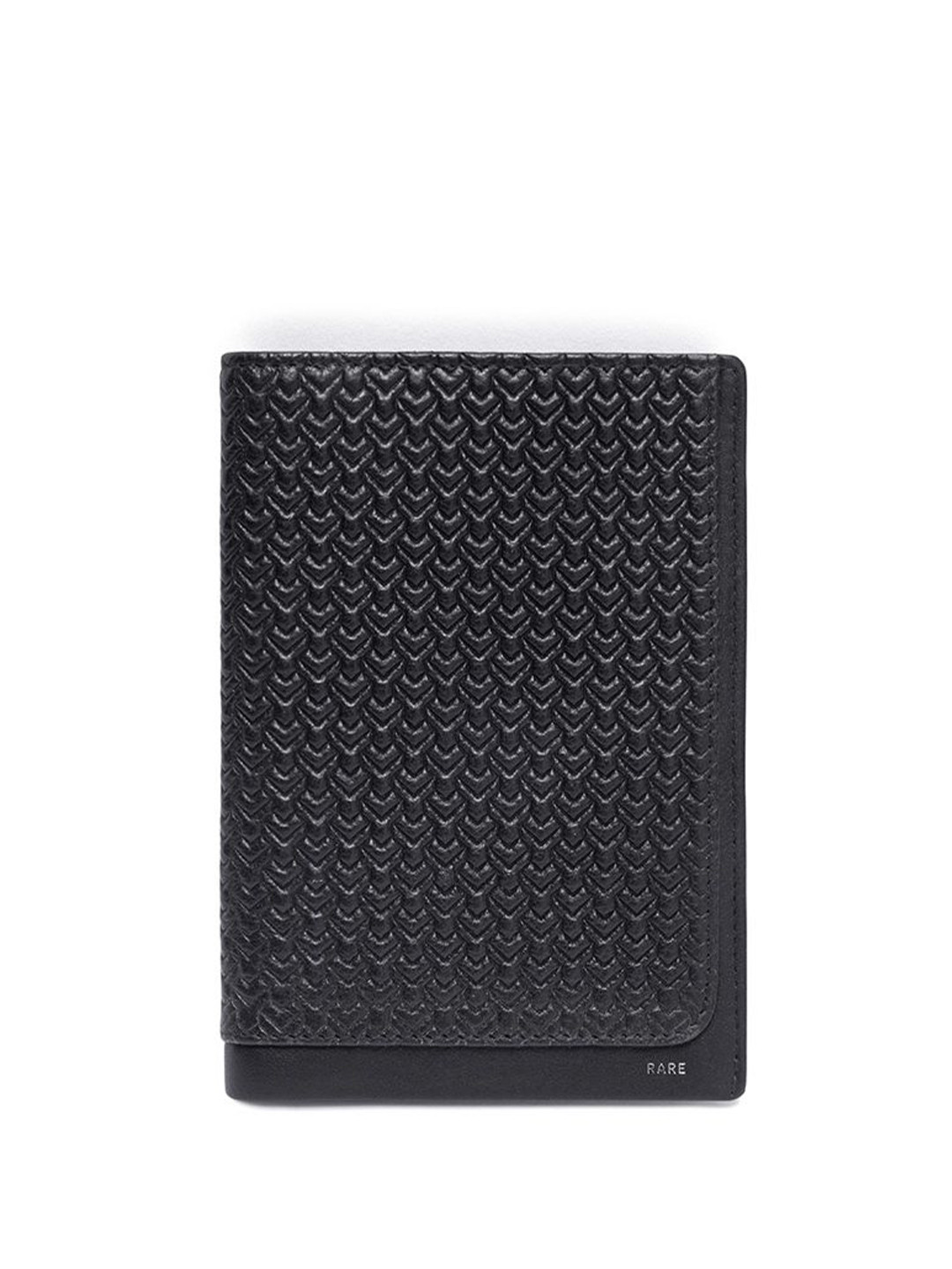 RARE RABBIT Men Leather Passport Holder