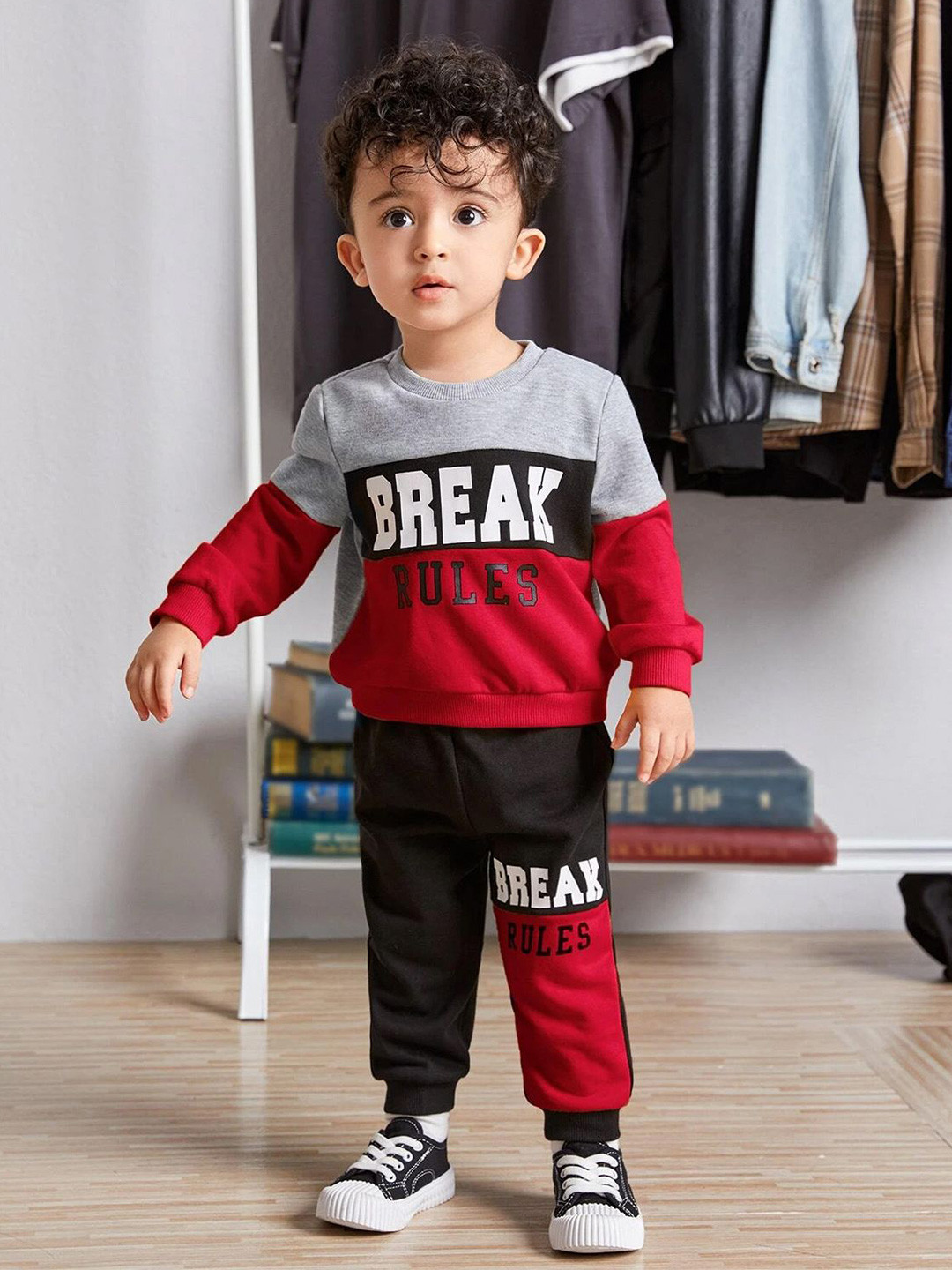 BILLYBALL Unisex Kids Printed T-shirt