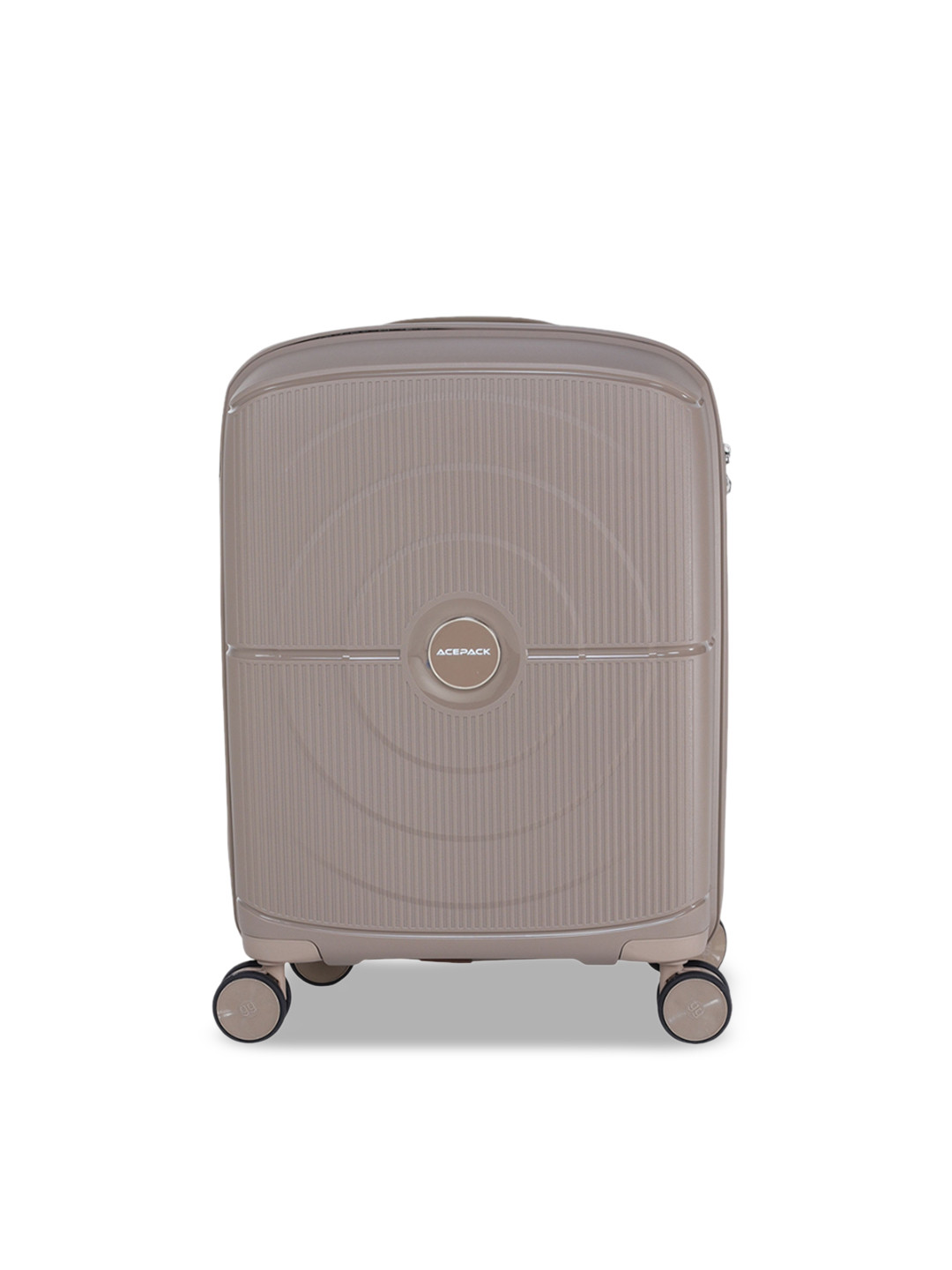 ACEPACK Unisex Maxim Textured Hard-Sided Cabin Trolley Bag