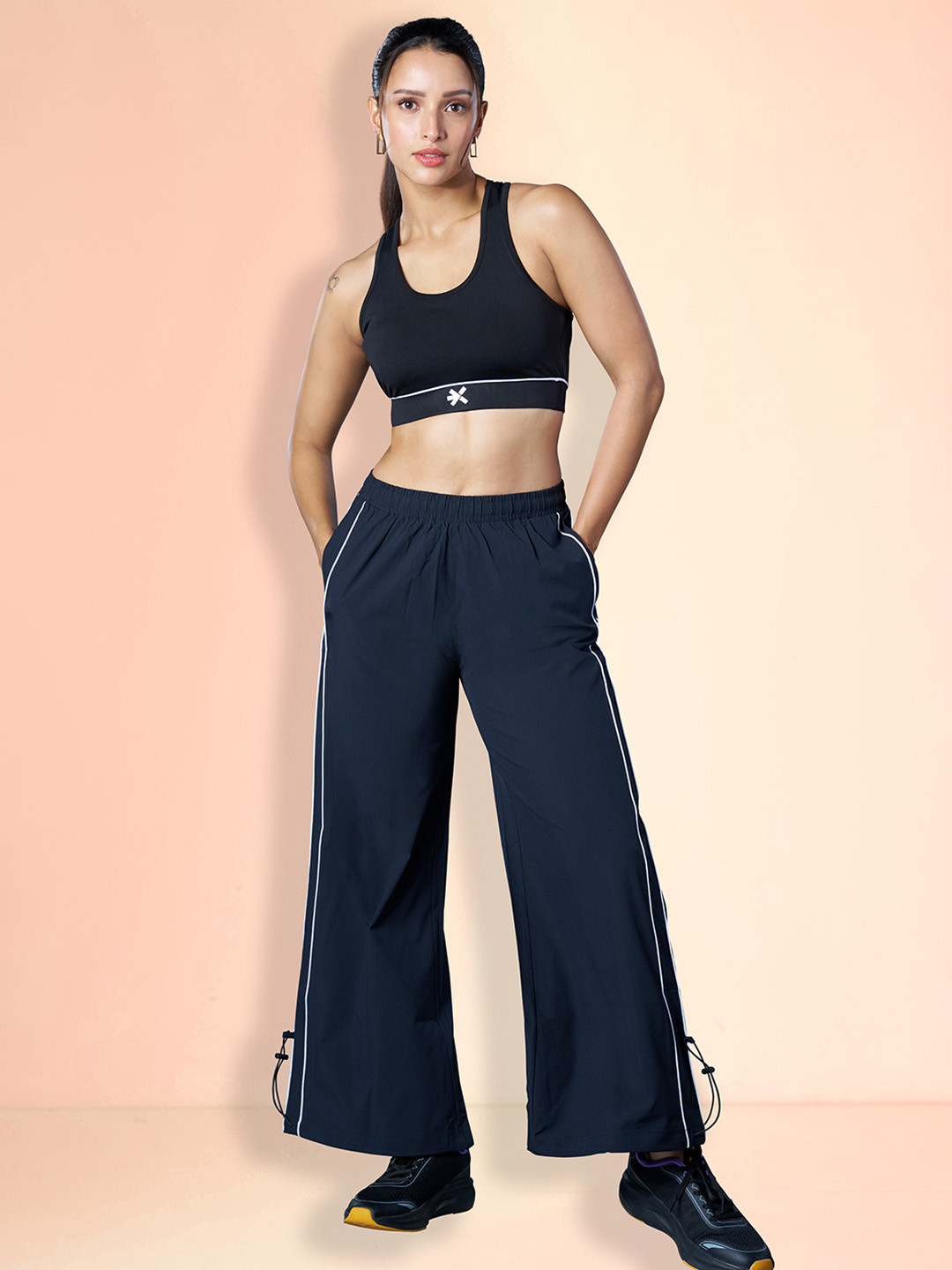 HRX by Hrithik Roshan Racerback Full Coverage Lightly Padded Training Bra KT212_03_A