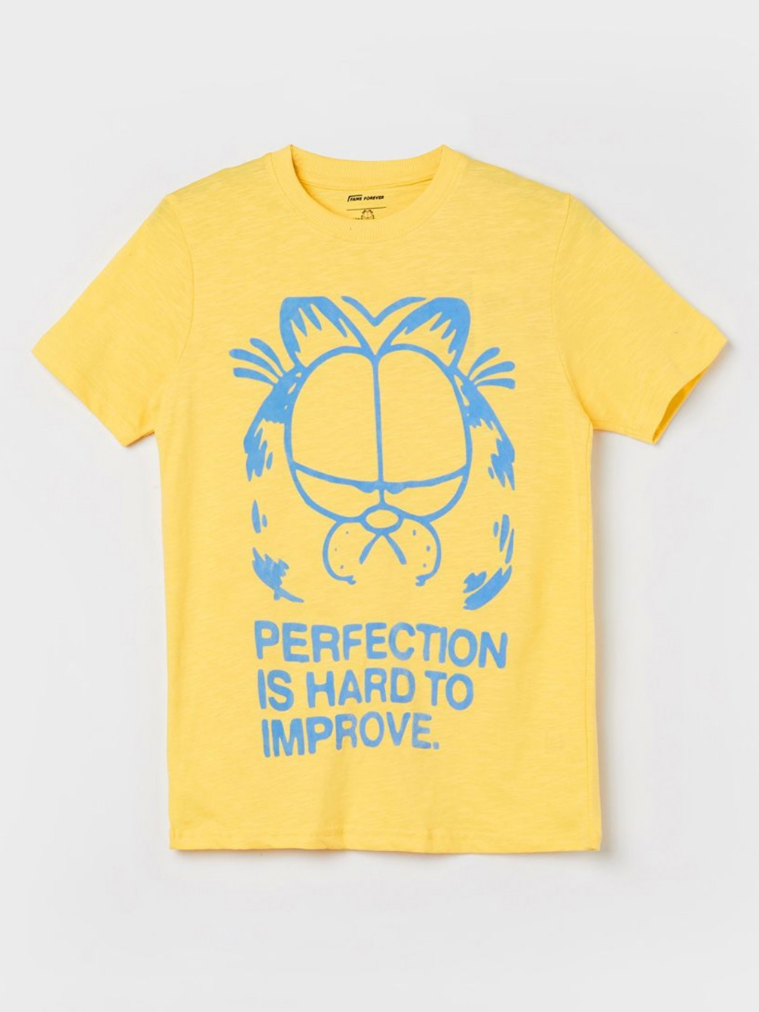 Fame Forever by Lifestyle Boys Garfield Printed Cotton T Shirt