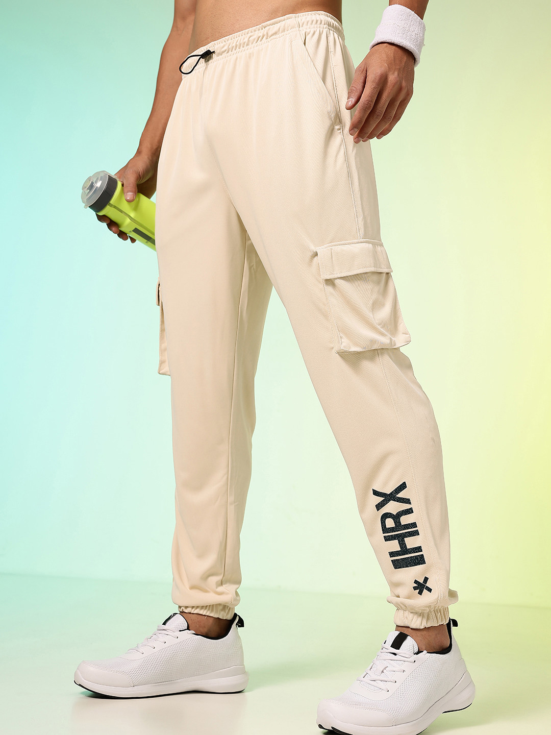 HRX by Hrithik Roshan Men Retro Running Story Rapid-Dry Training Joggers