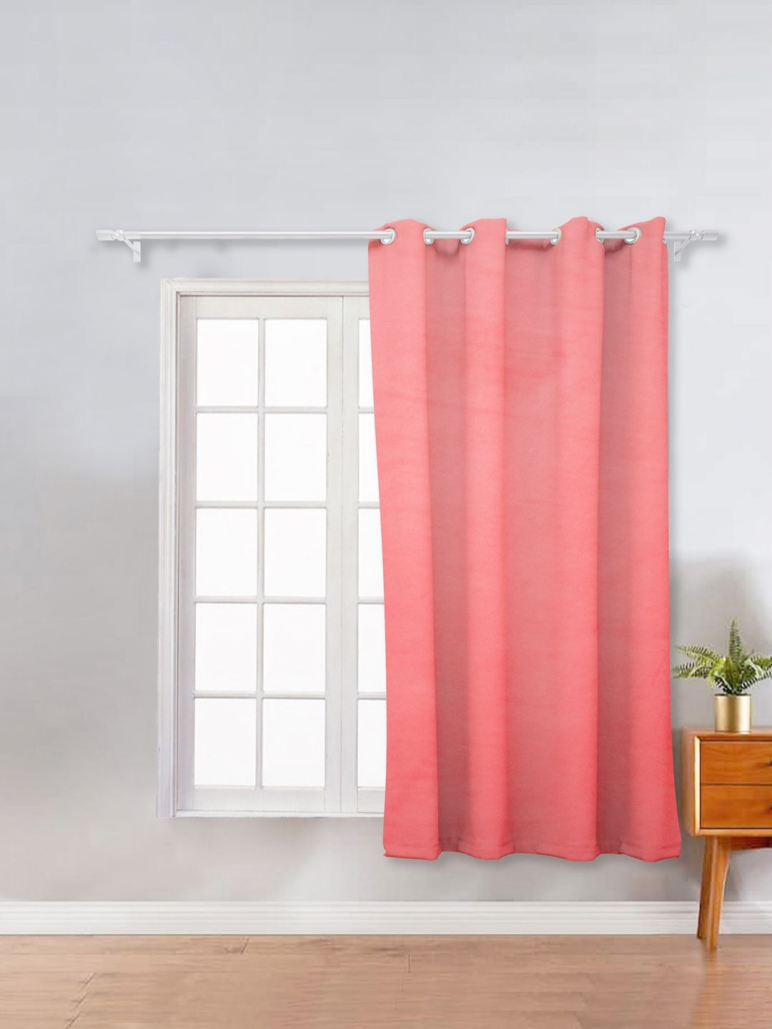THE CONVERSION Pink Room Darkening Window Curtain