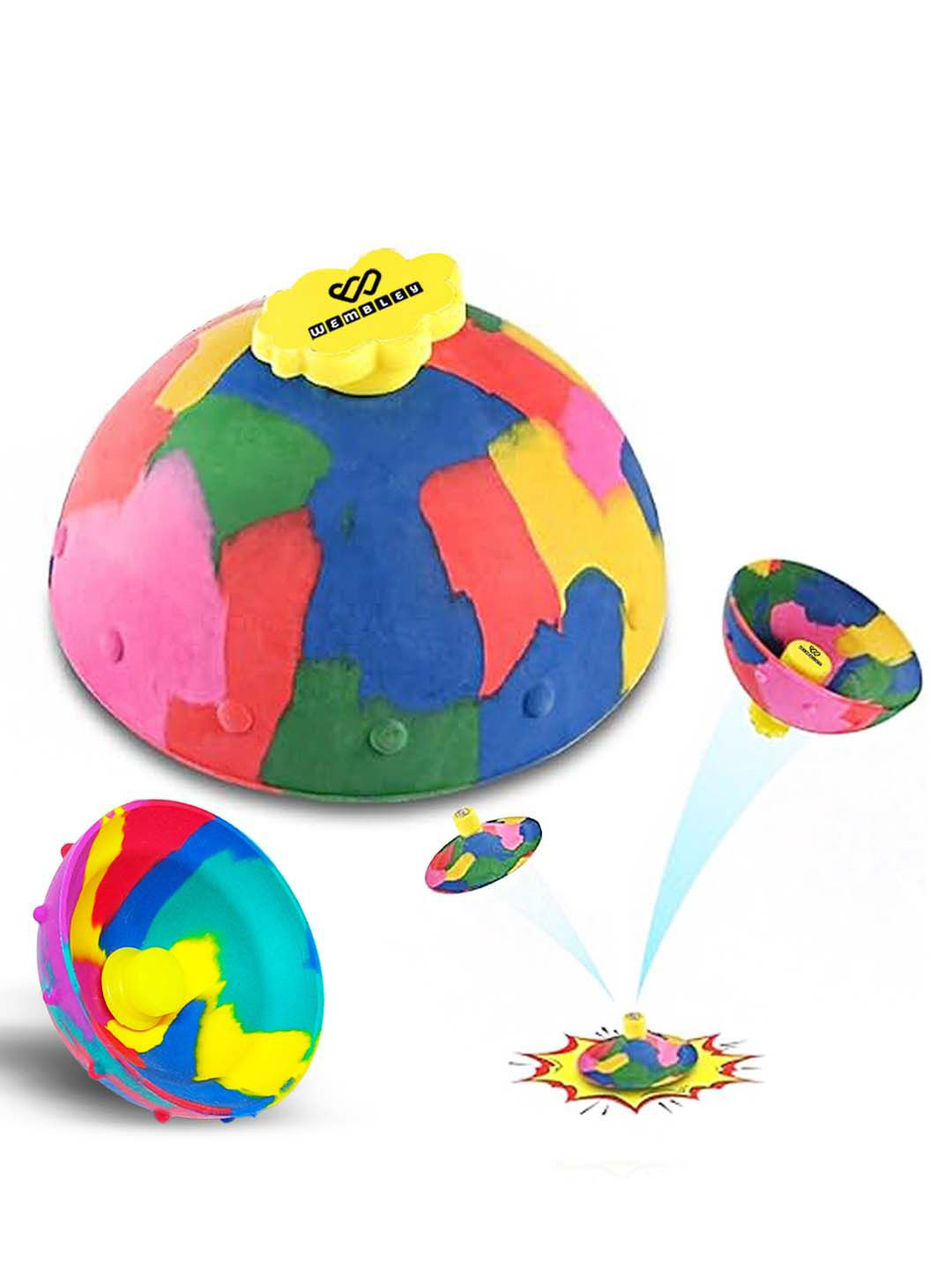 WEMBLEY Kids Pack Of 6 BPA Free Flying Toy Activity Toys and Games