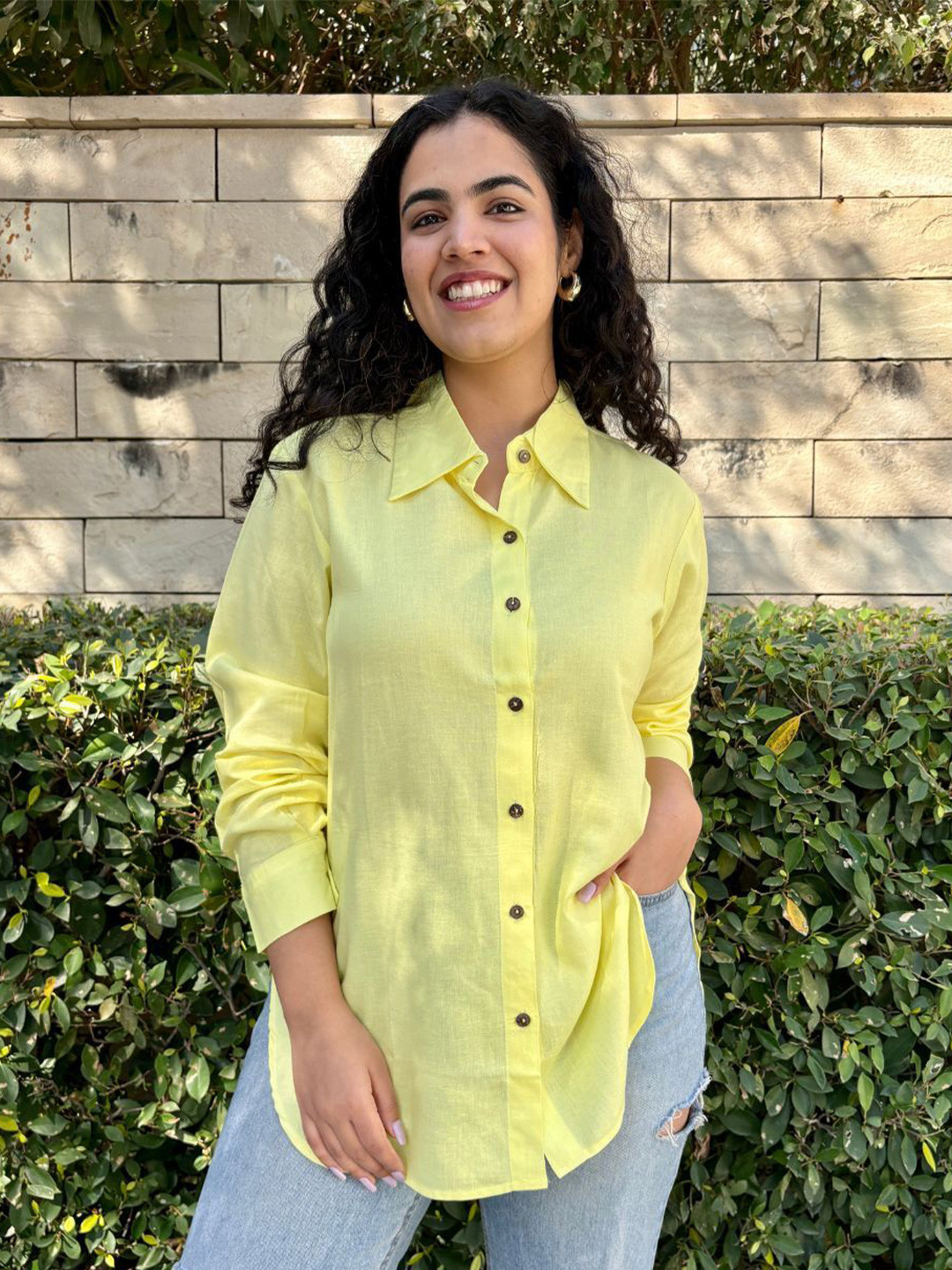 Minimul Women Comfort Opaque Casual Shirt