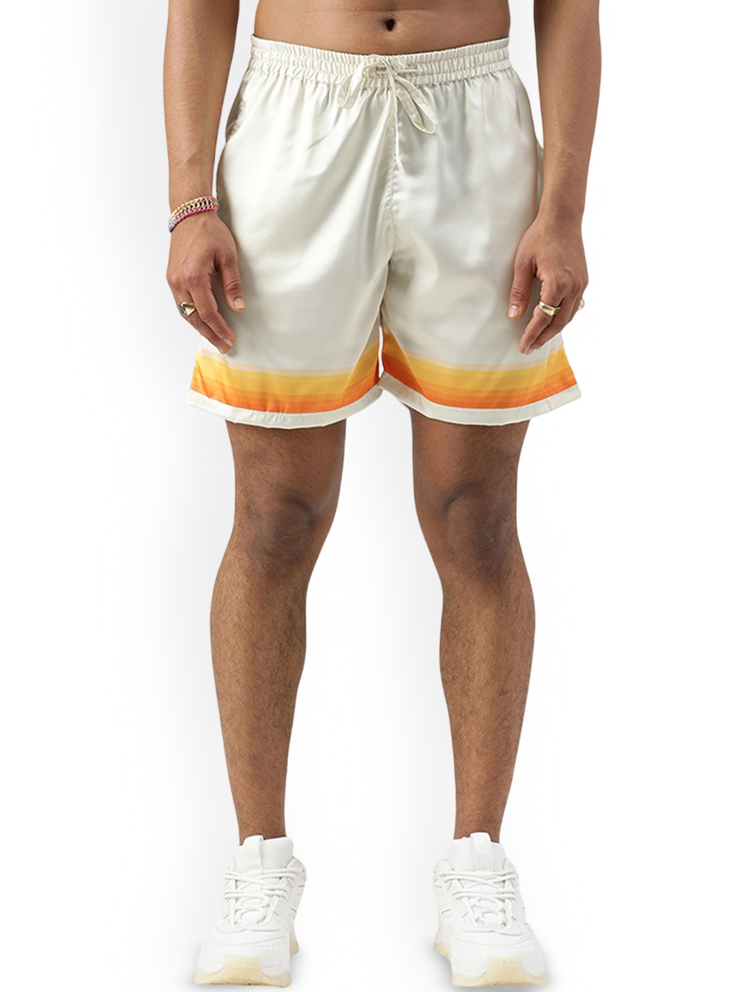 CLUBHAVANA Horizon Men High Rise Relaxed Fit Premium Soft Satin Short