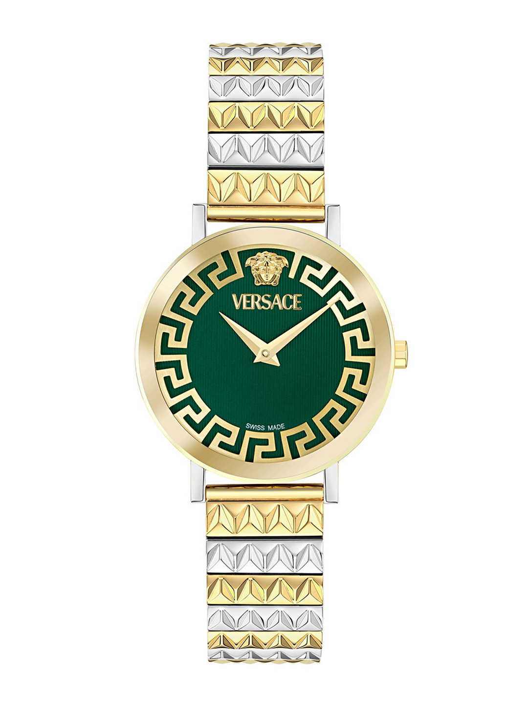 Versace Women Embellished Dial Analogue Watch VE9A00424