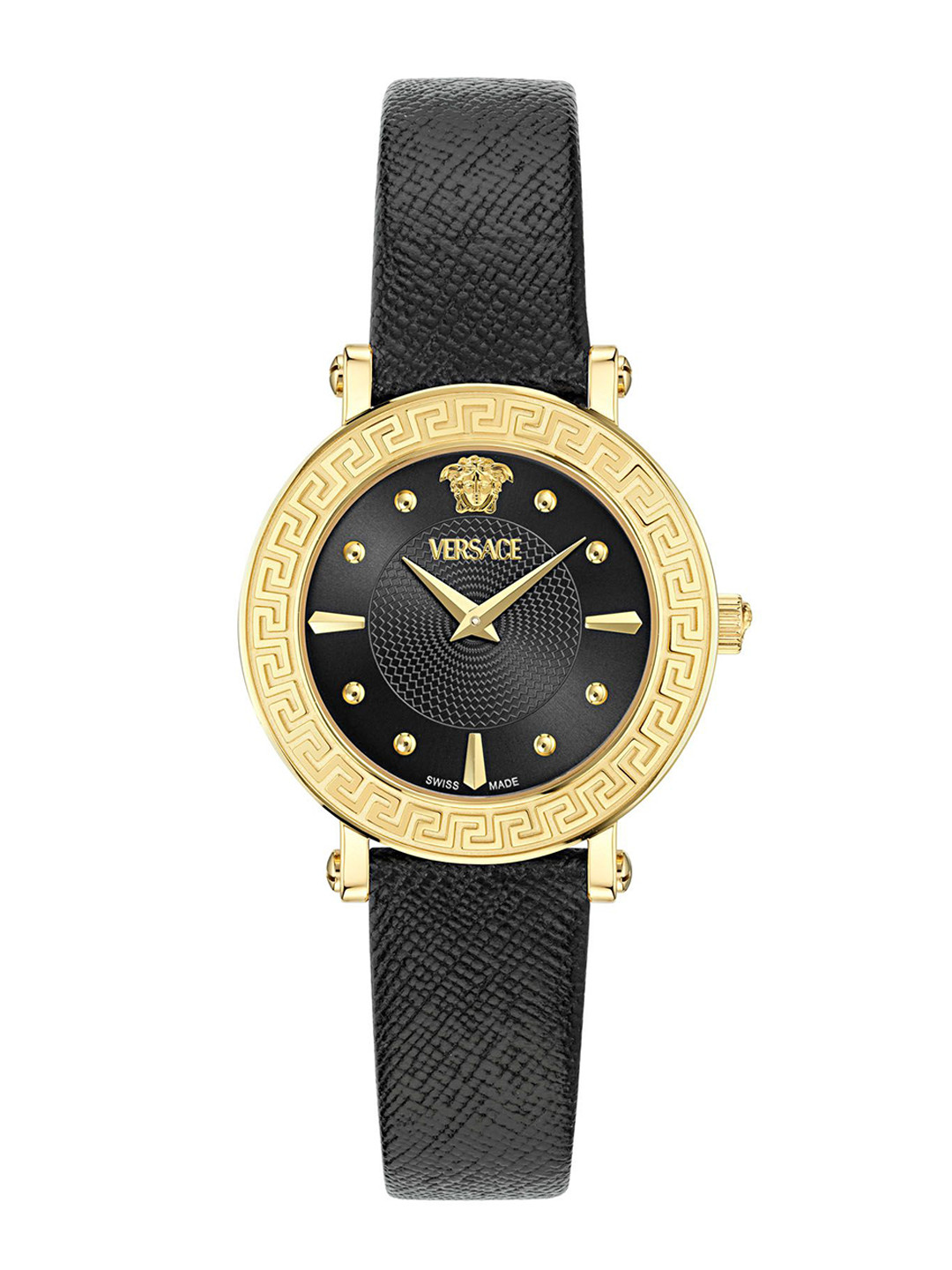 Versace Women Greca Sphere Round Dial Analogue Watch VE9C00224