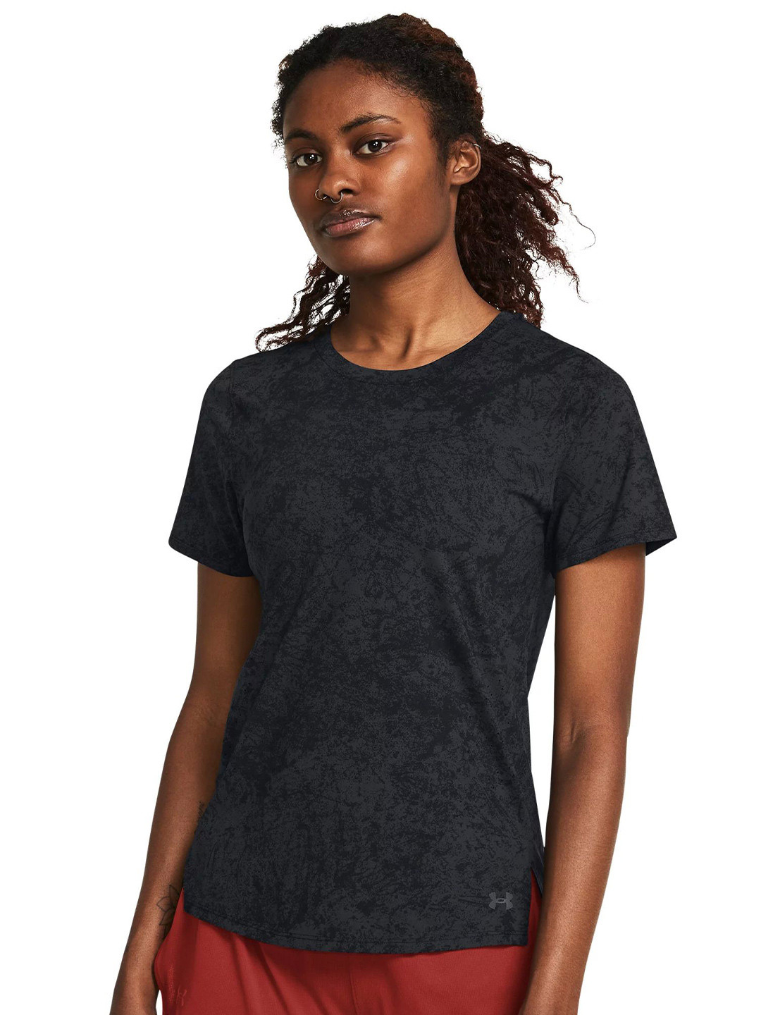 UNDER ARMOUR Women Abstract Printed Round Neck T-shirt